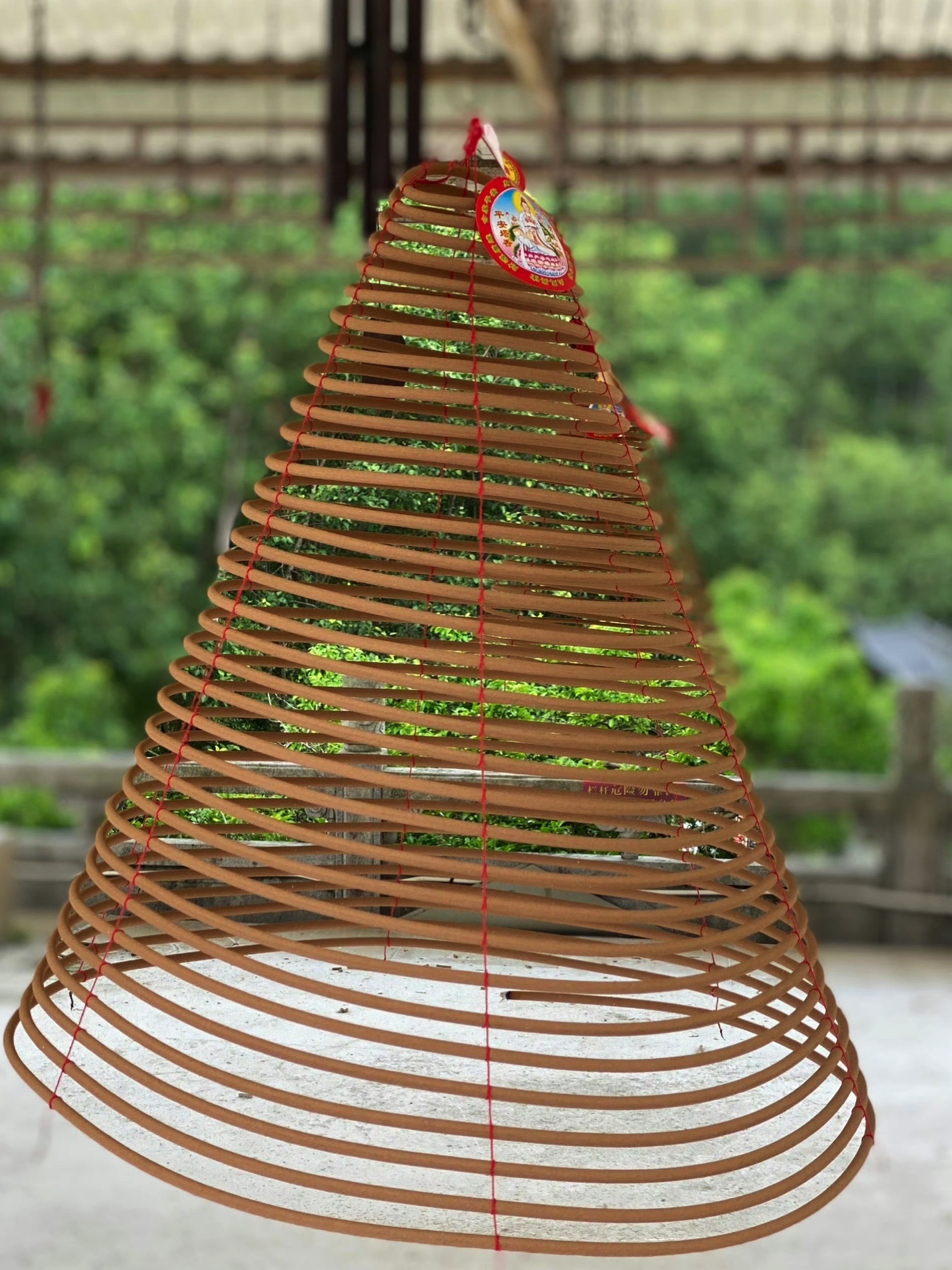 狮山深藏庙实景照片
