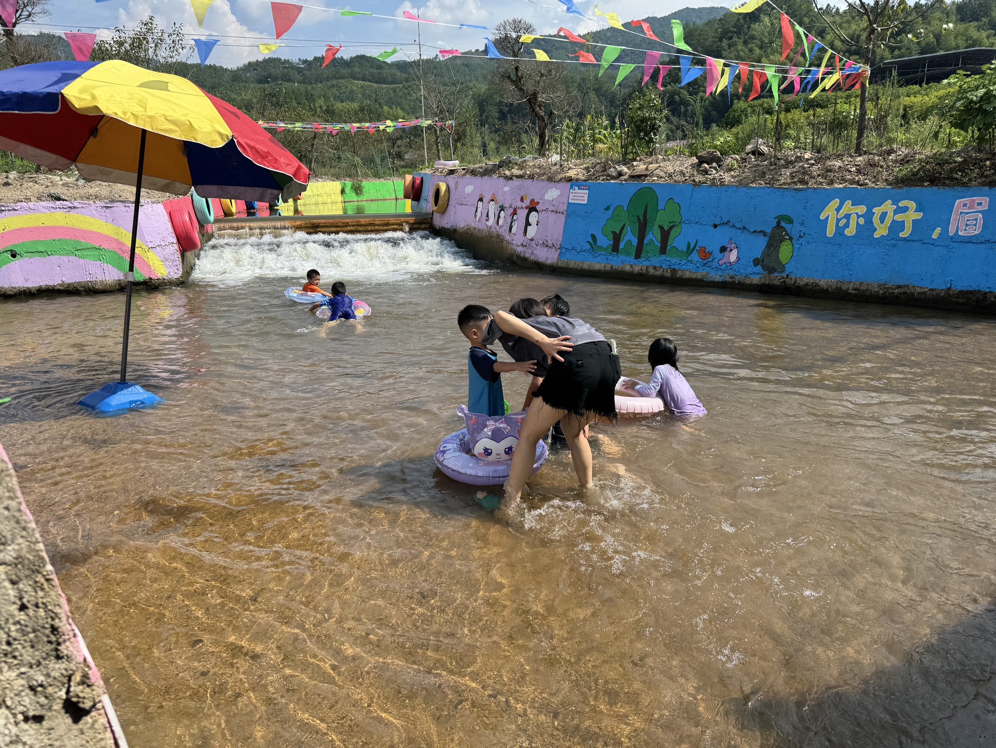 眉溪村叠水乐园旅行图片 2