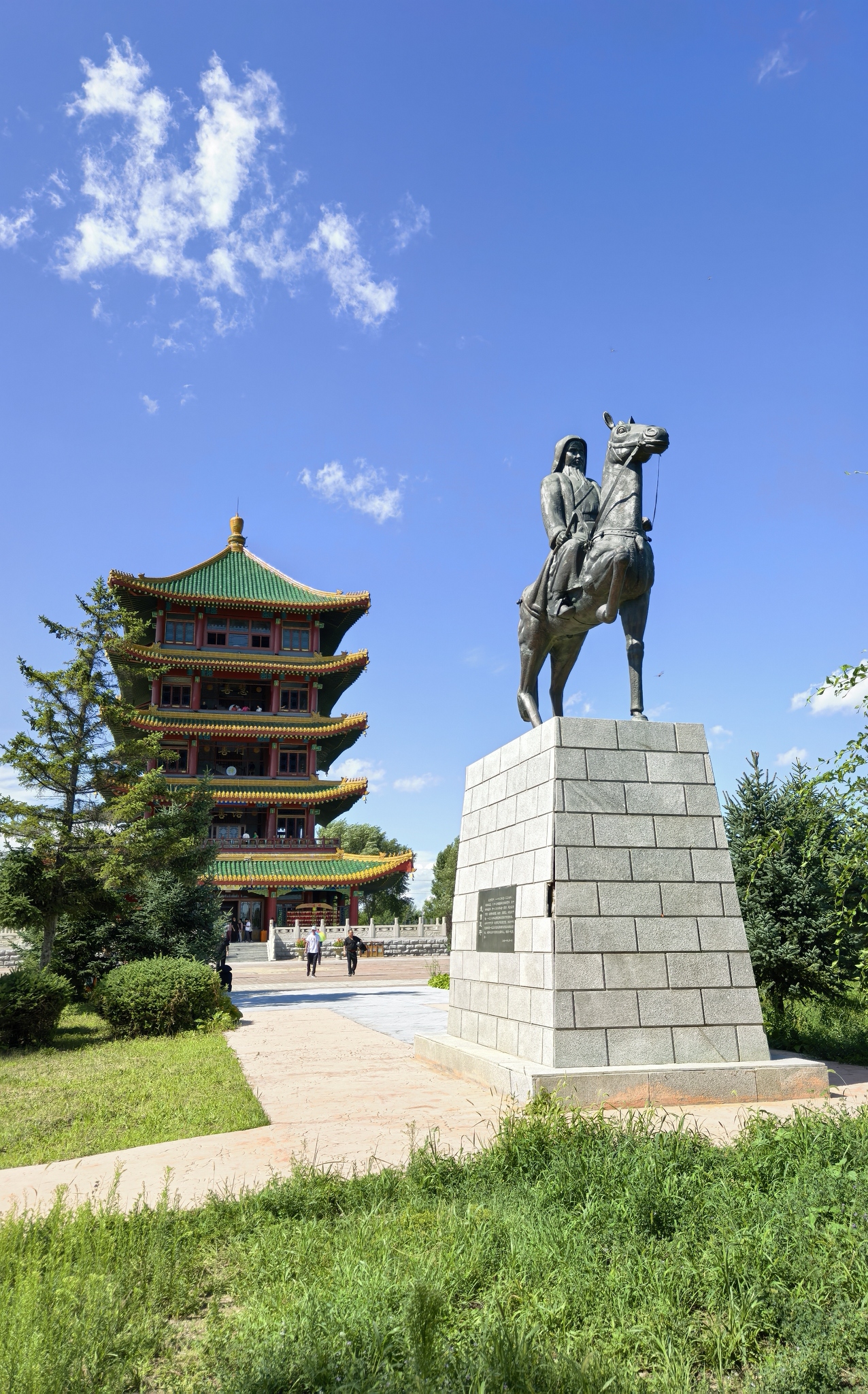 成吉思汗雕像