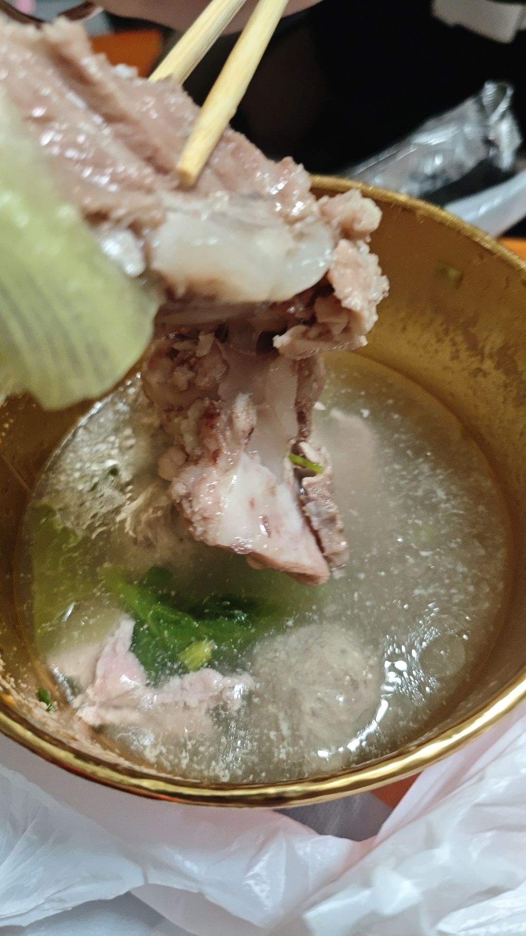 顺心筒骨粉汤