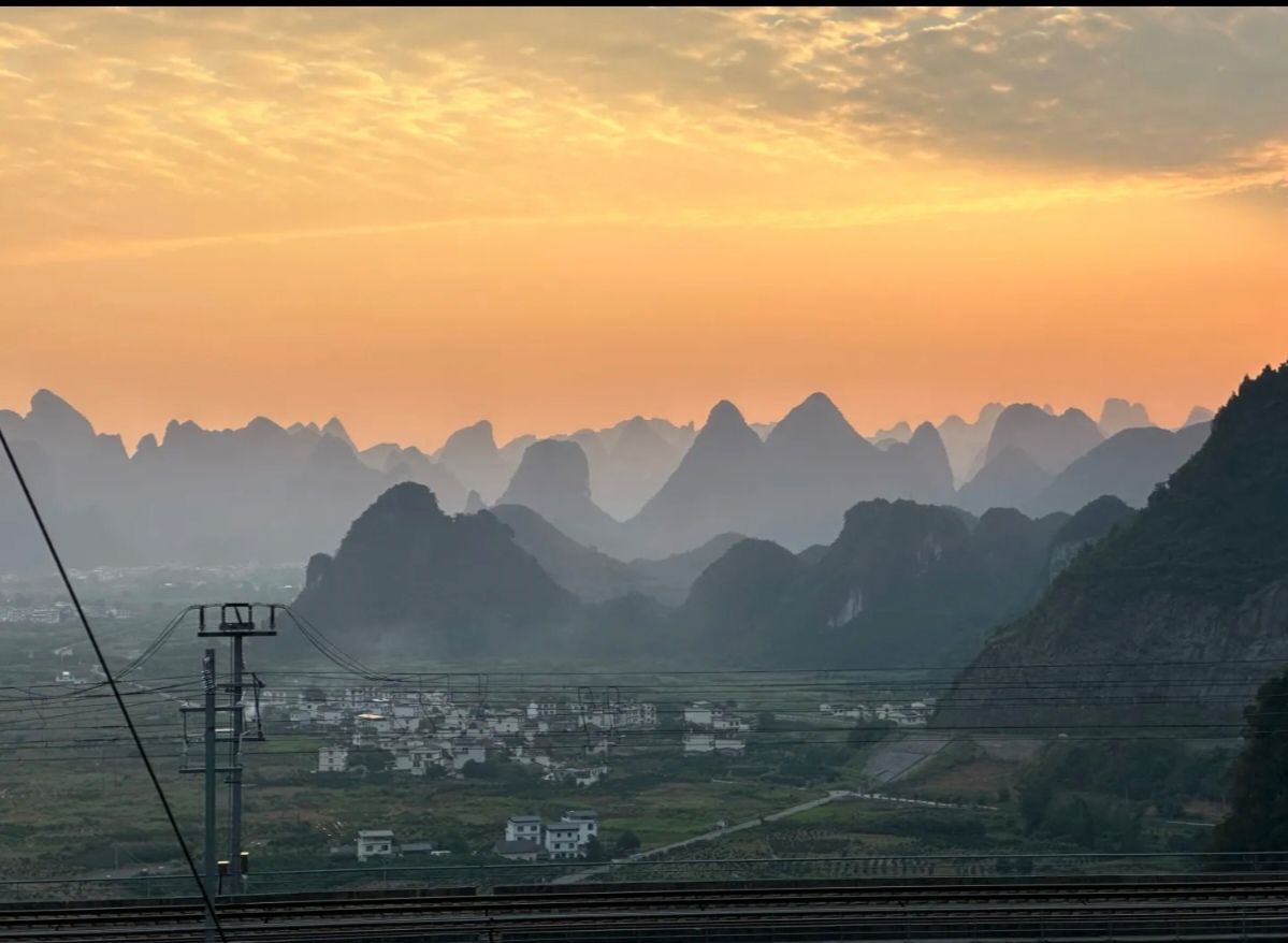 阳朔山水列车旅行图片 3