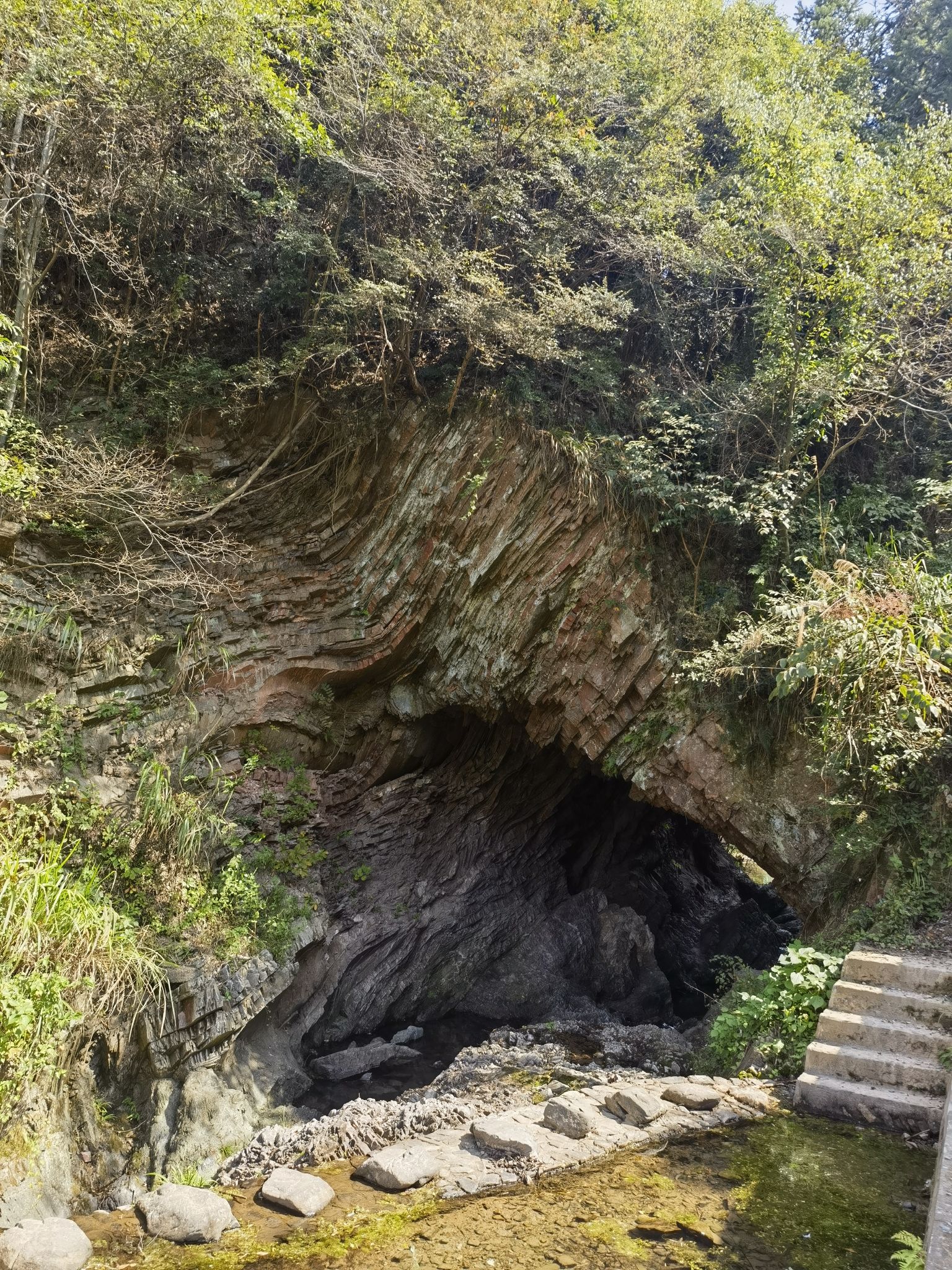 真龙地村龙潭洞天龙鳞坝旅行图片 1