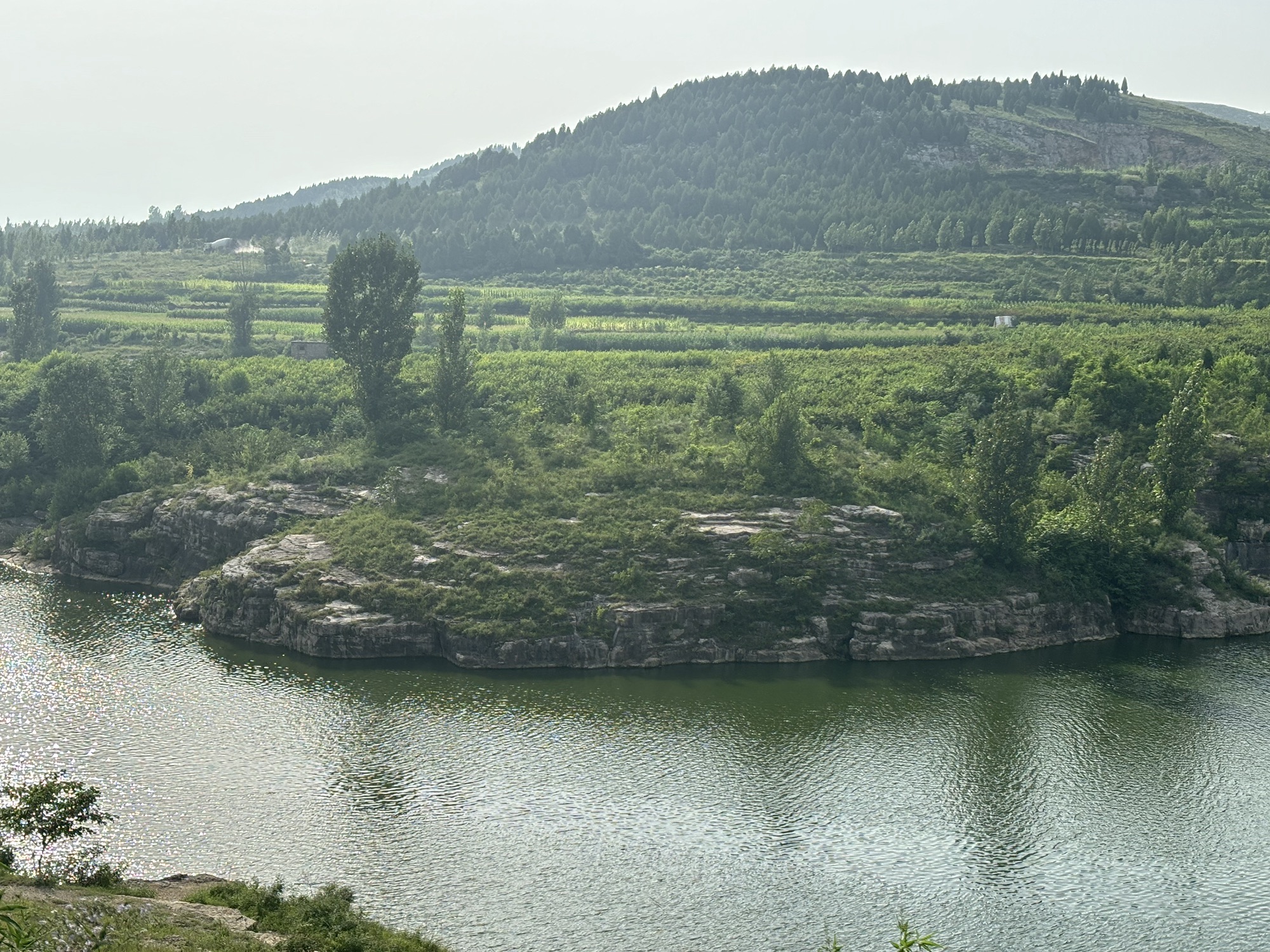 放城小三峡孔子观川处旅行图片 3