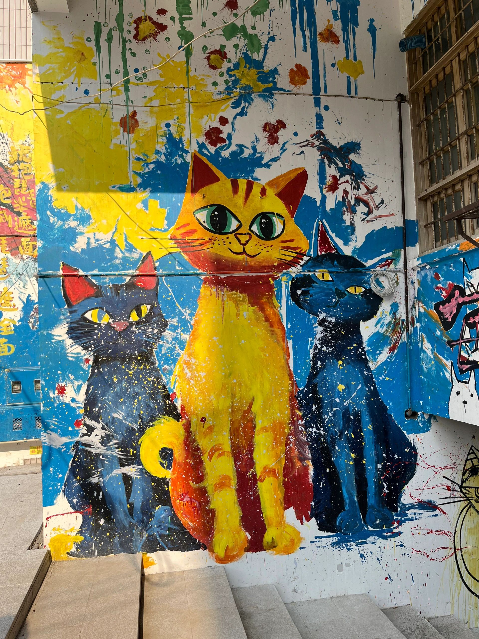 自贡涂鸦街猫猫巷旅行图片 3