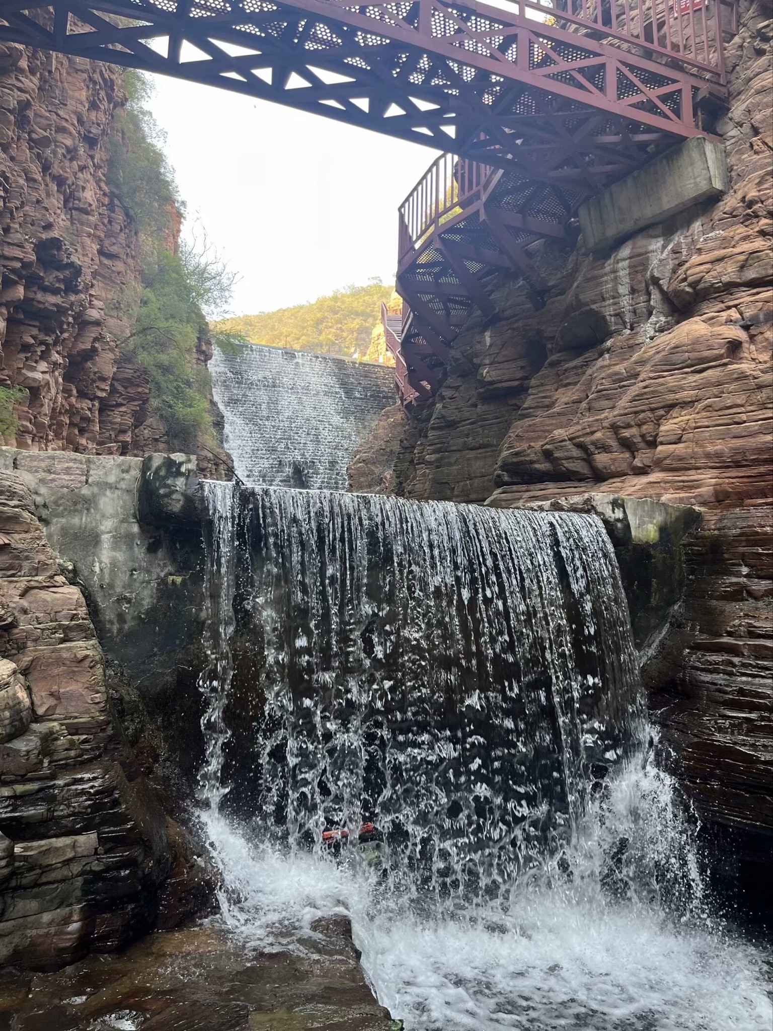 孔庄大峡谷(汤山八里峡)旅行图片 2