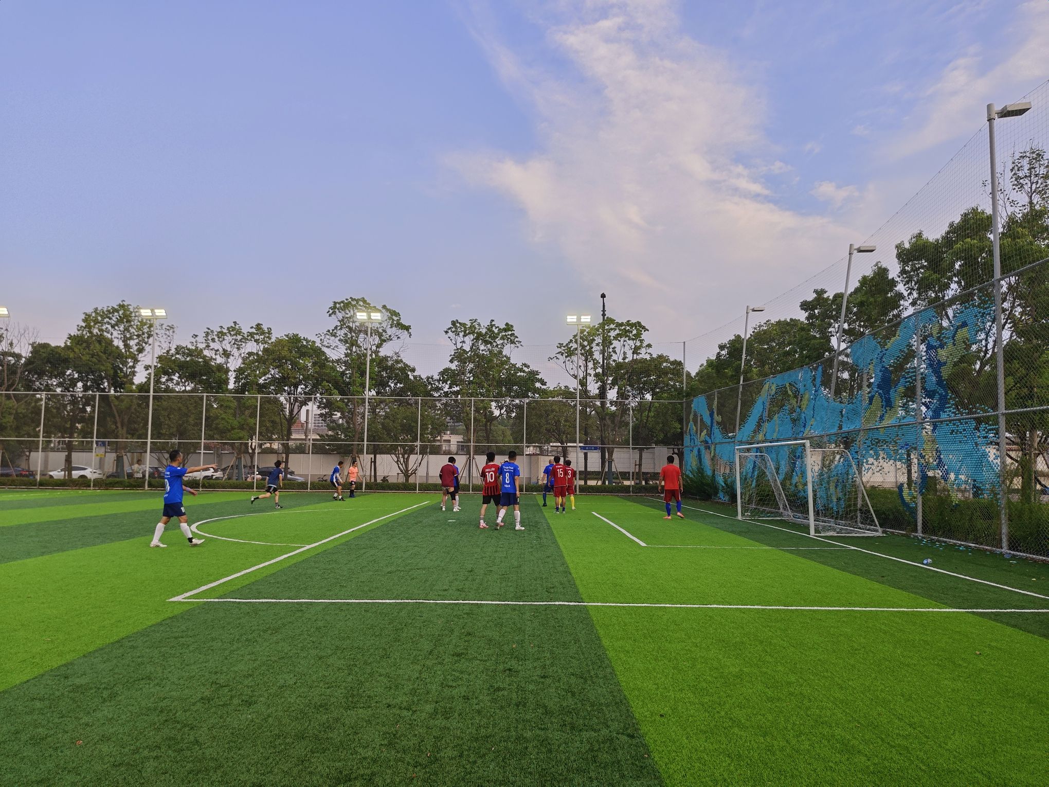 场地封面-徐汇万科中心足球场