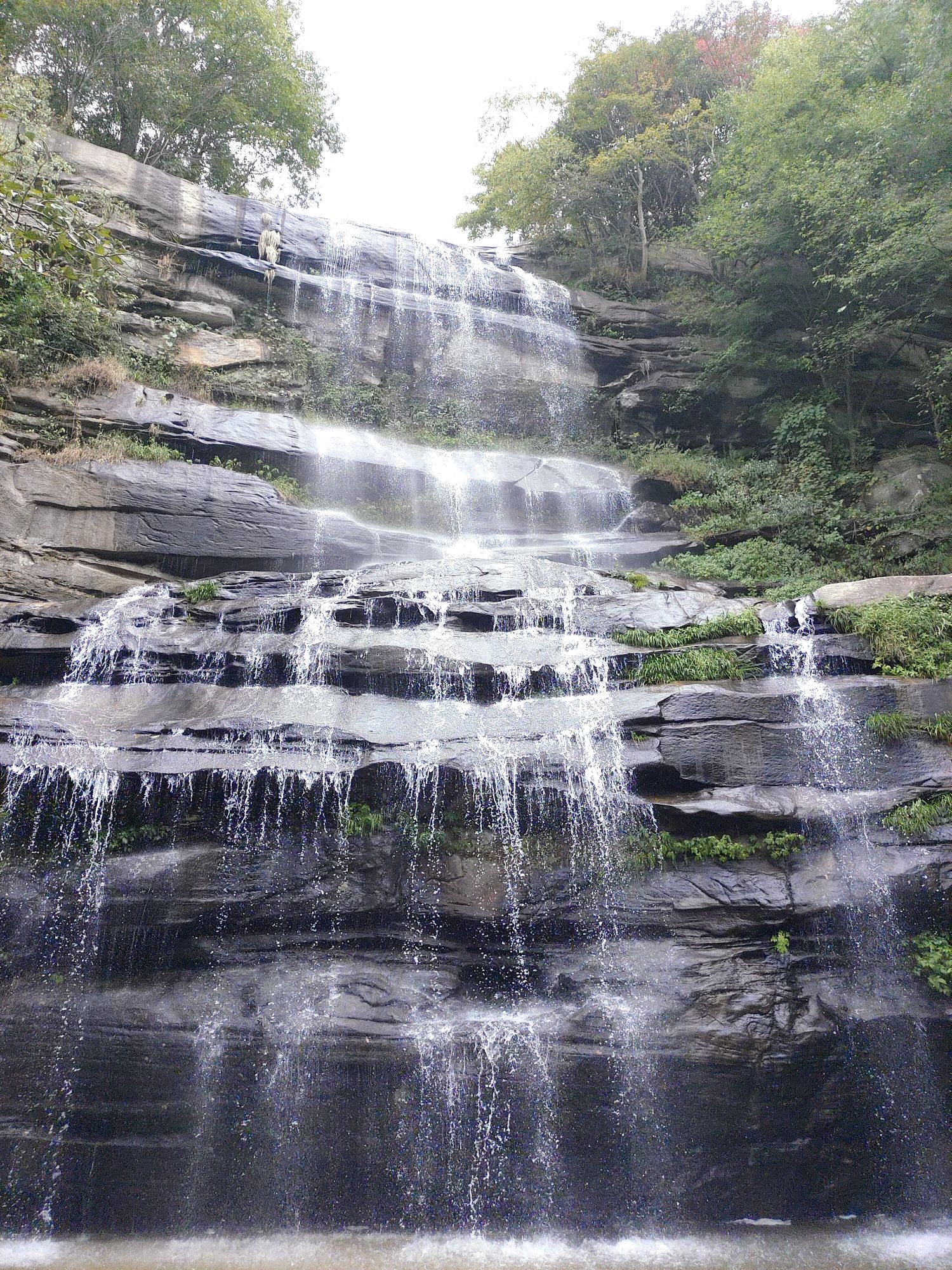 新县滴水崖瀑布旅行图片 3