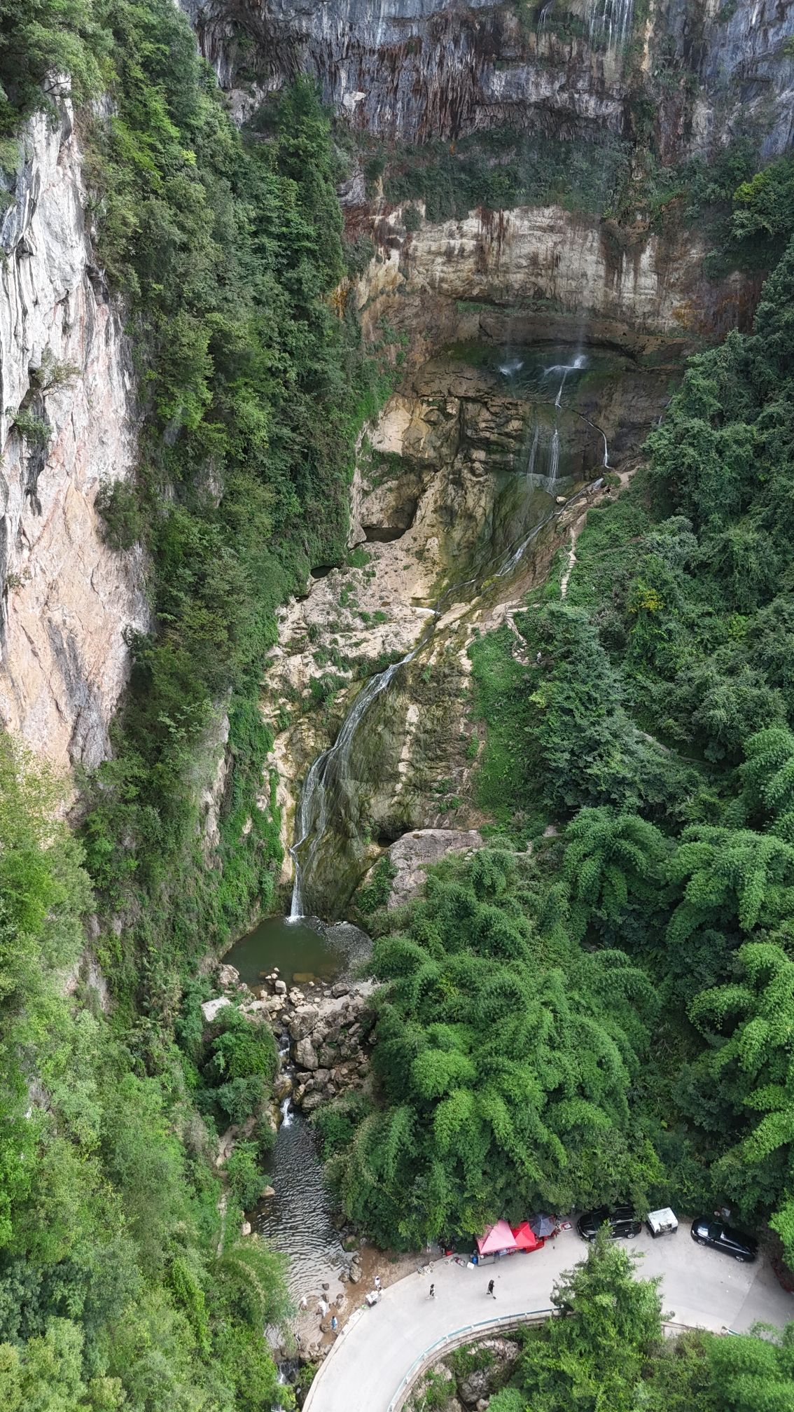 黄连村瀑布旅行图片 1