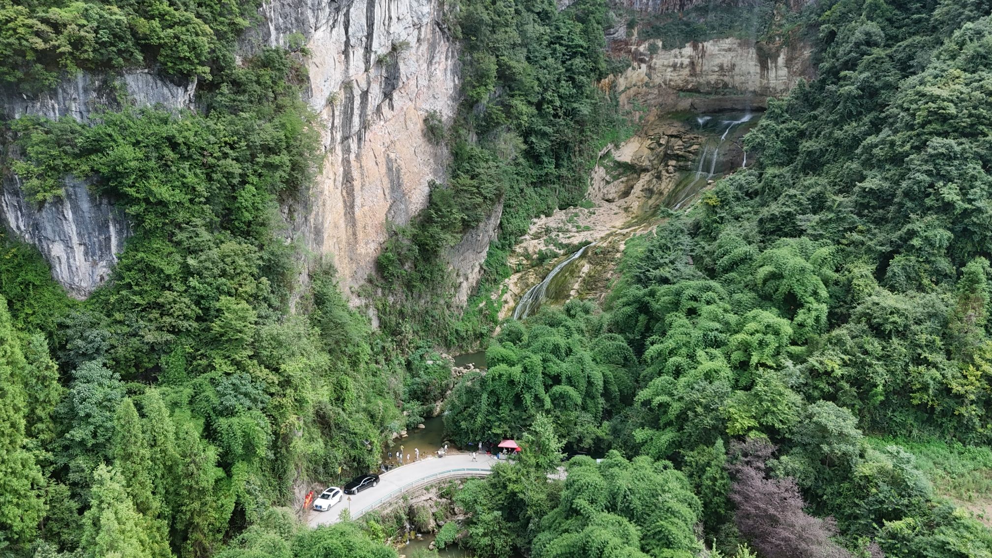 黄连村瀑布旅行图片 3