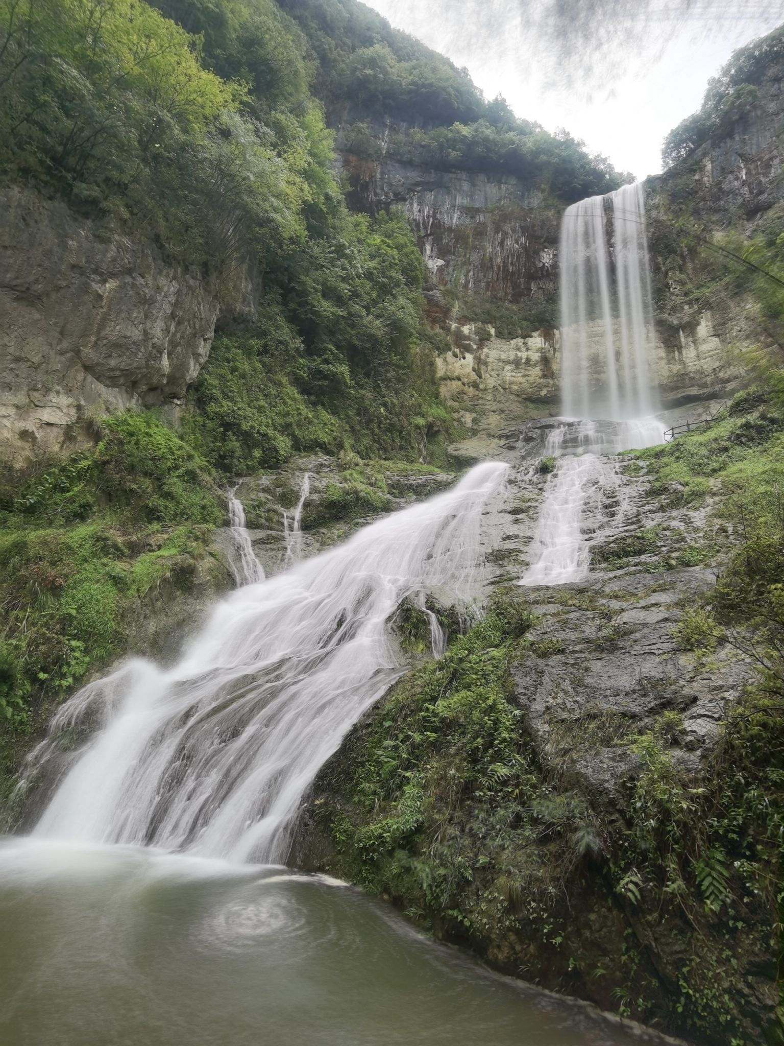 黄连村瀑布旅行图片 1
