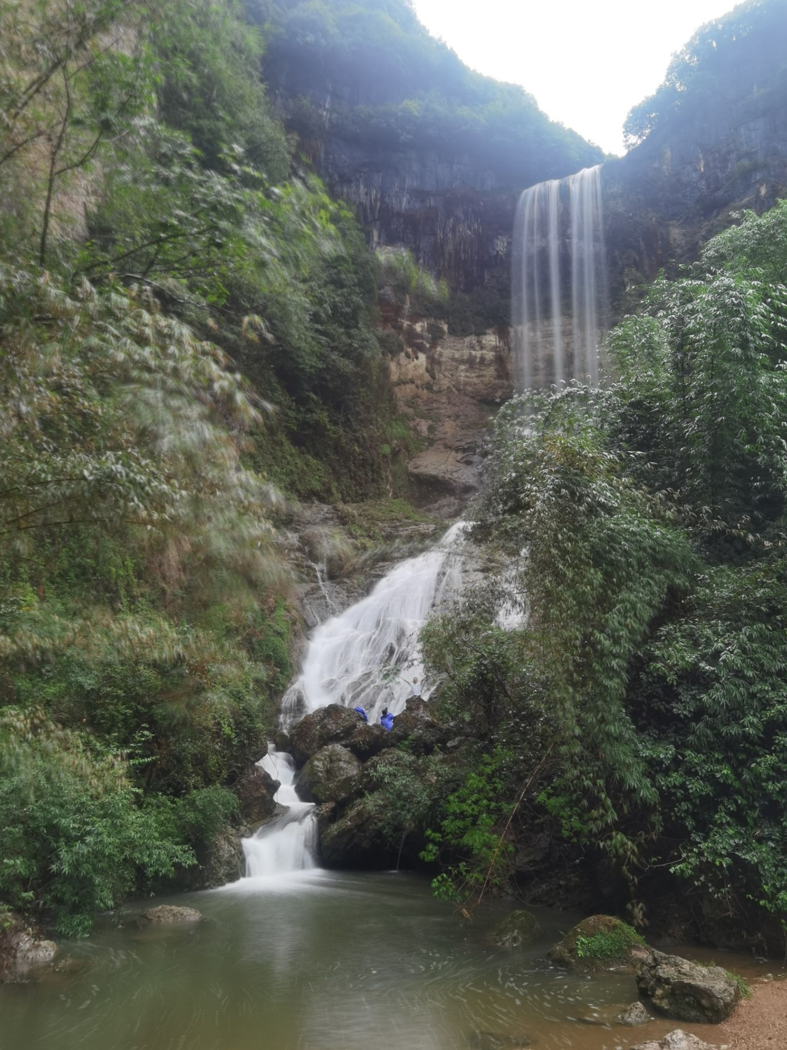 黄连村瀑布旅行图片 2