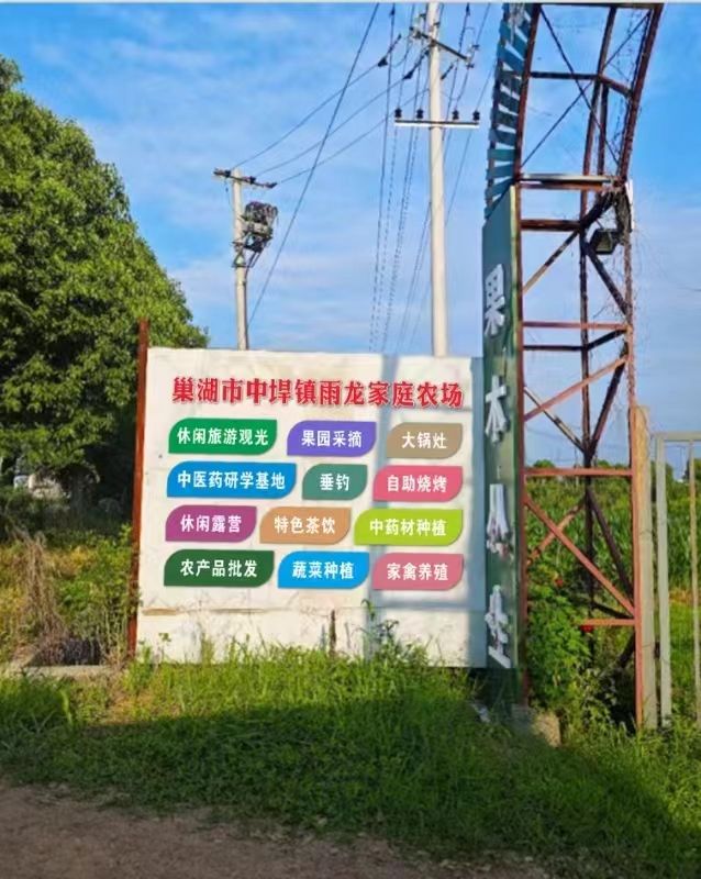 巢湖市中垾镇雨龙家庭农场