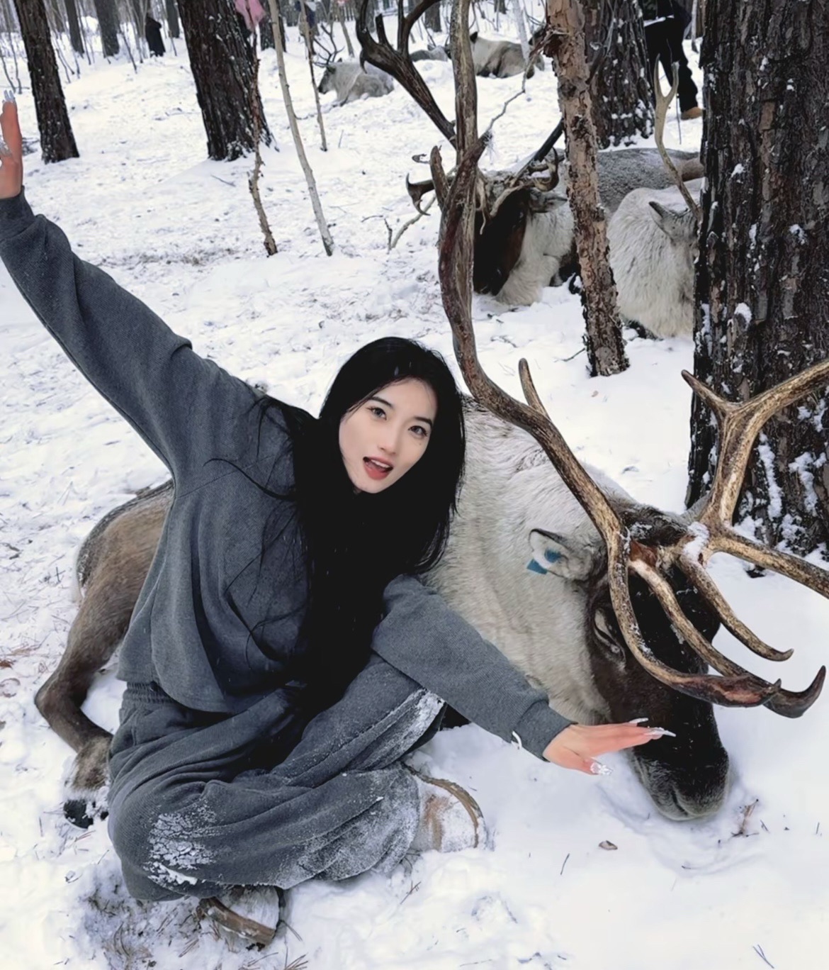 乌兰布统达瓦鄂温克驯鹿部落旅行图片 3