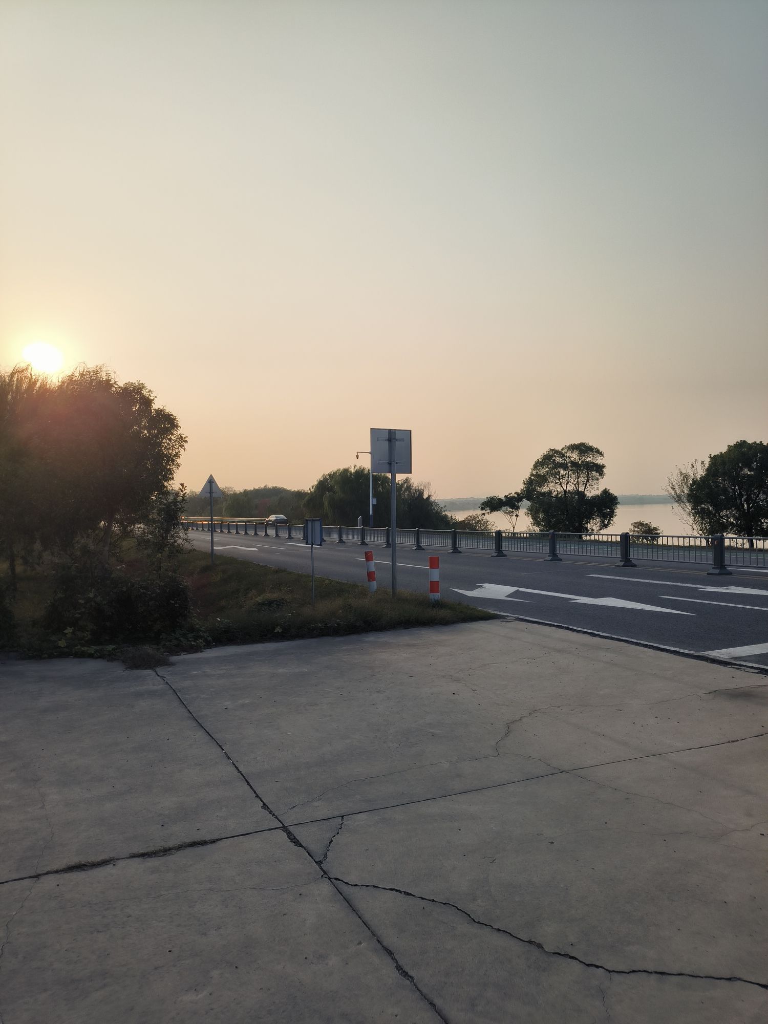 巢湖落日旅行图片 1