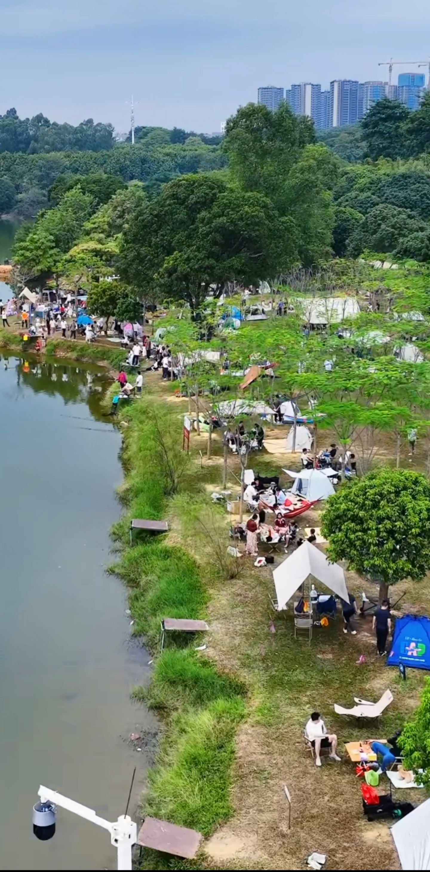 东莞市松山湖宝陂村露营地