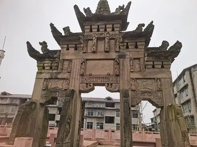 代市牌坊广场旅行图片 2
