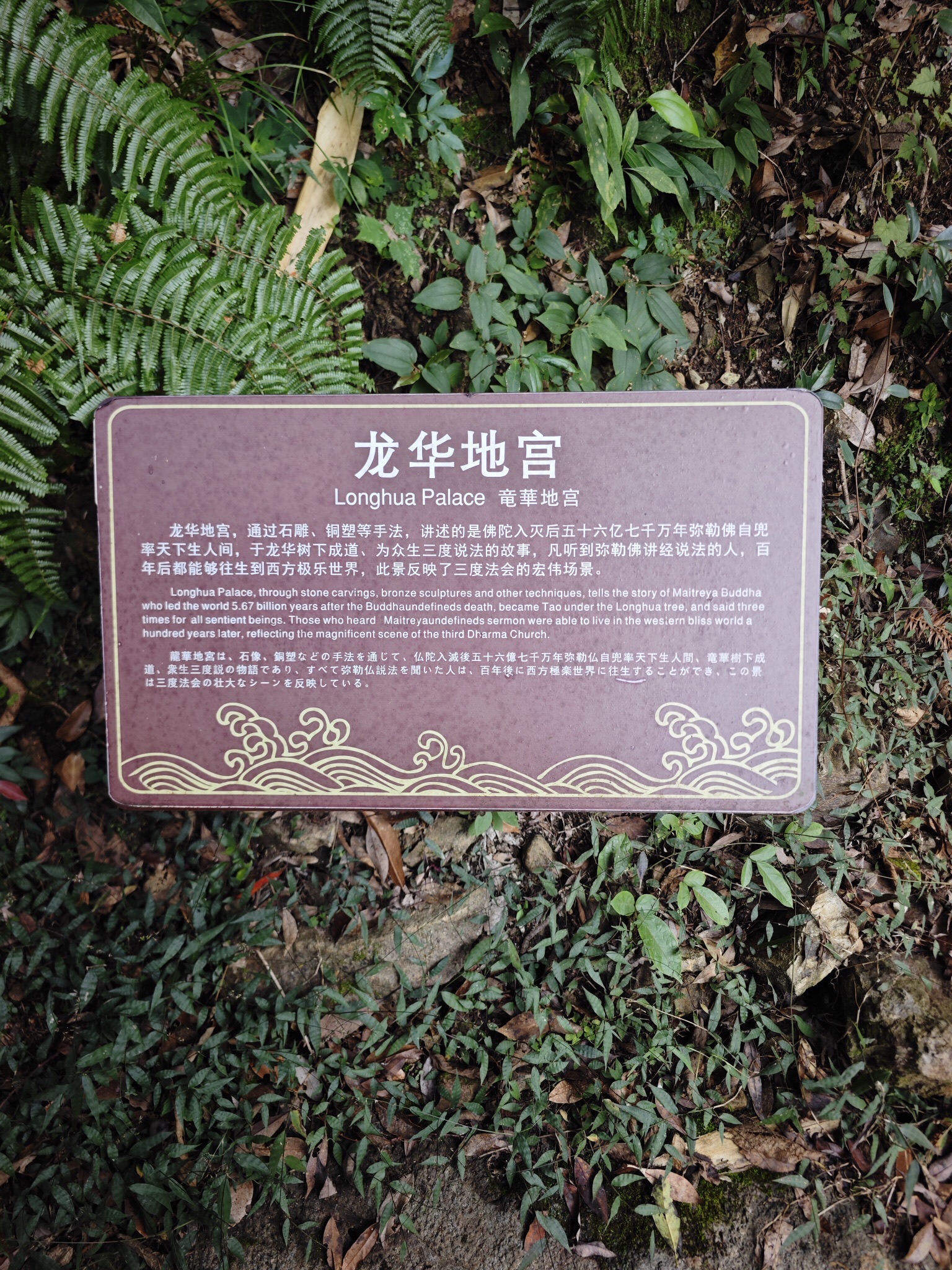 龙华地宫实景照片