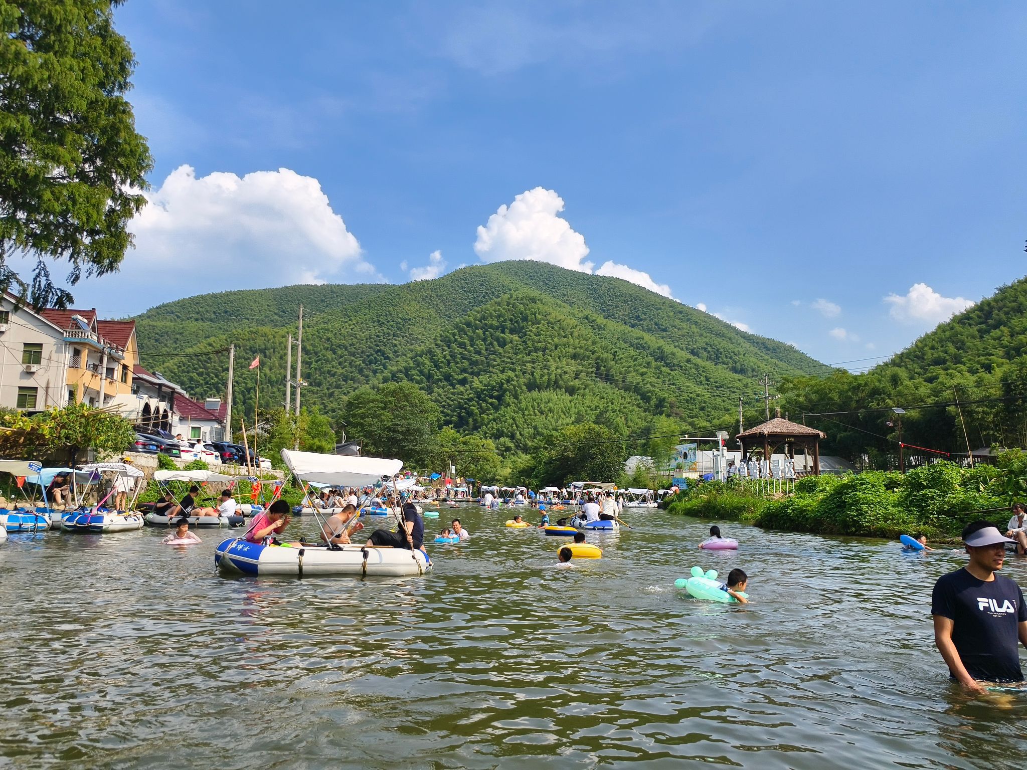 莫干山鱼鳞坝旅行图片 2