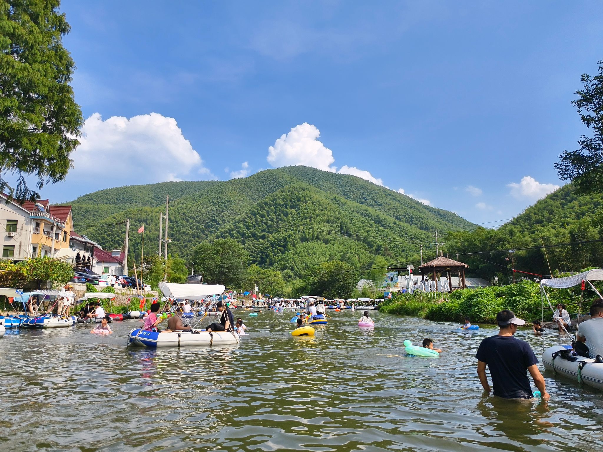 莫干山鱼鳞坝旅行图片 1
