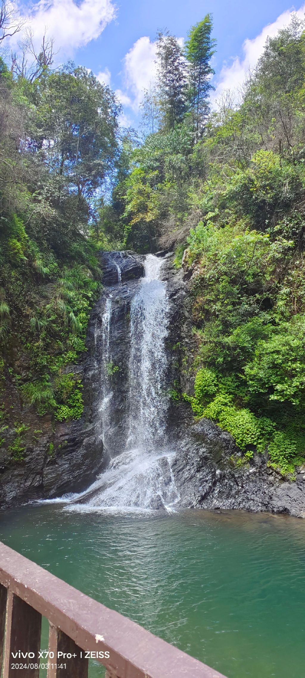 三湾乡九陇瀑布群旅行图片 2