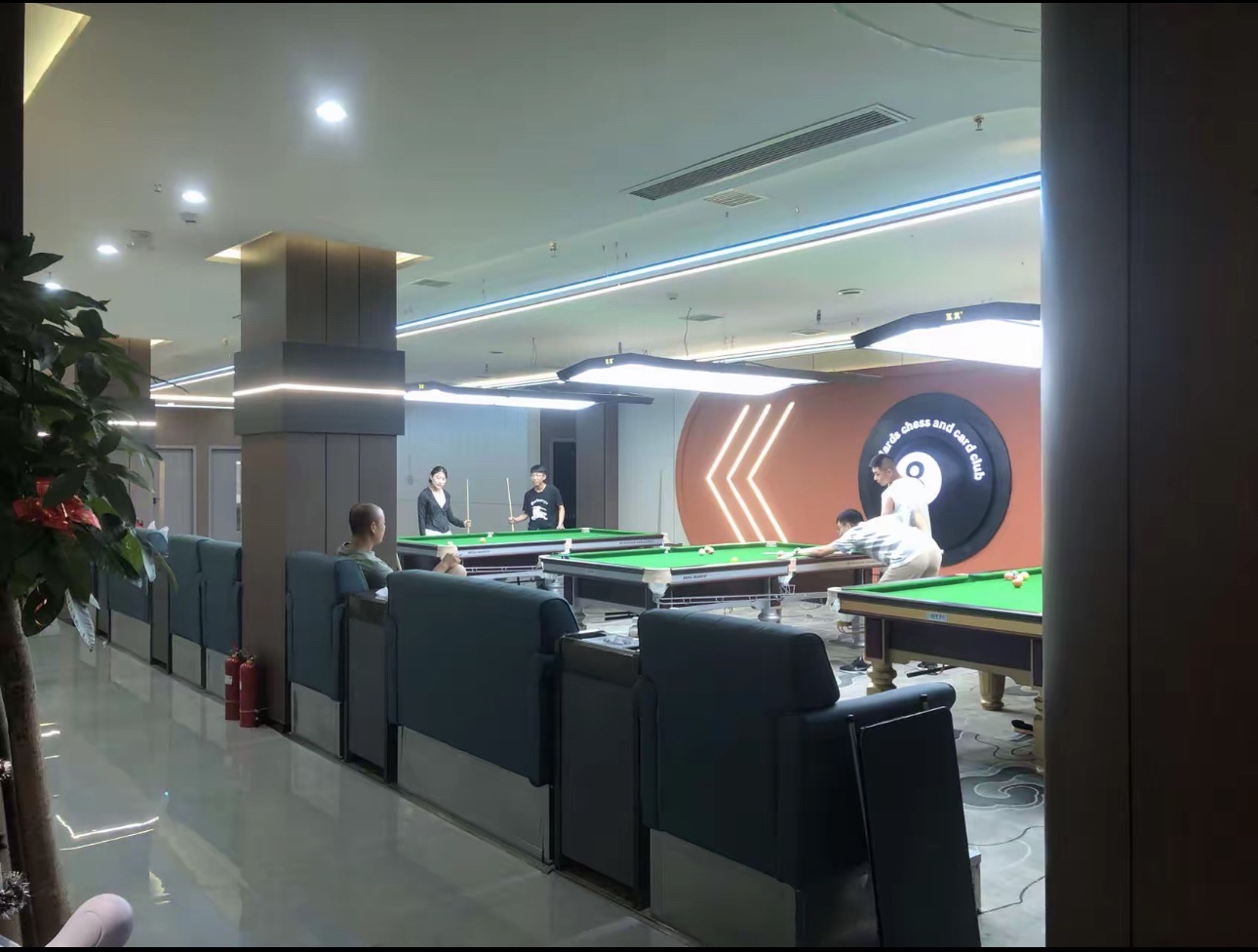 六月棋牌台球(人民路店)内部环境