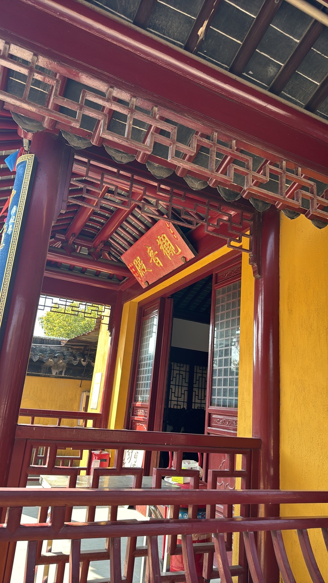华山观音殿实景照片
