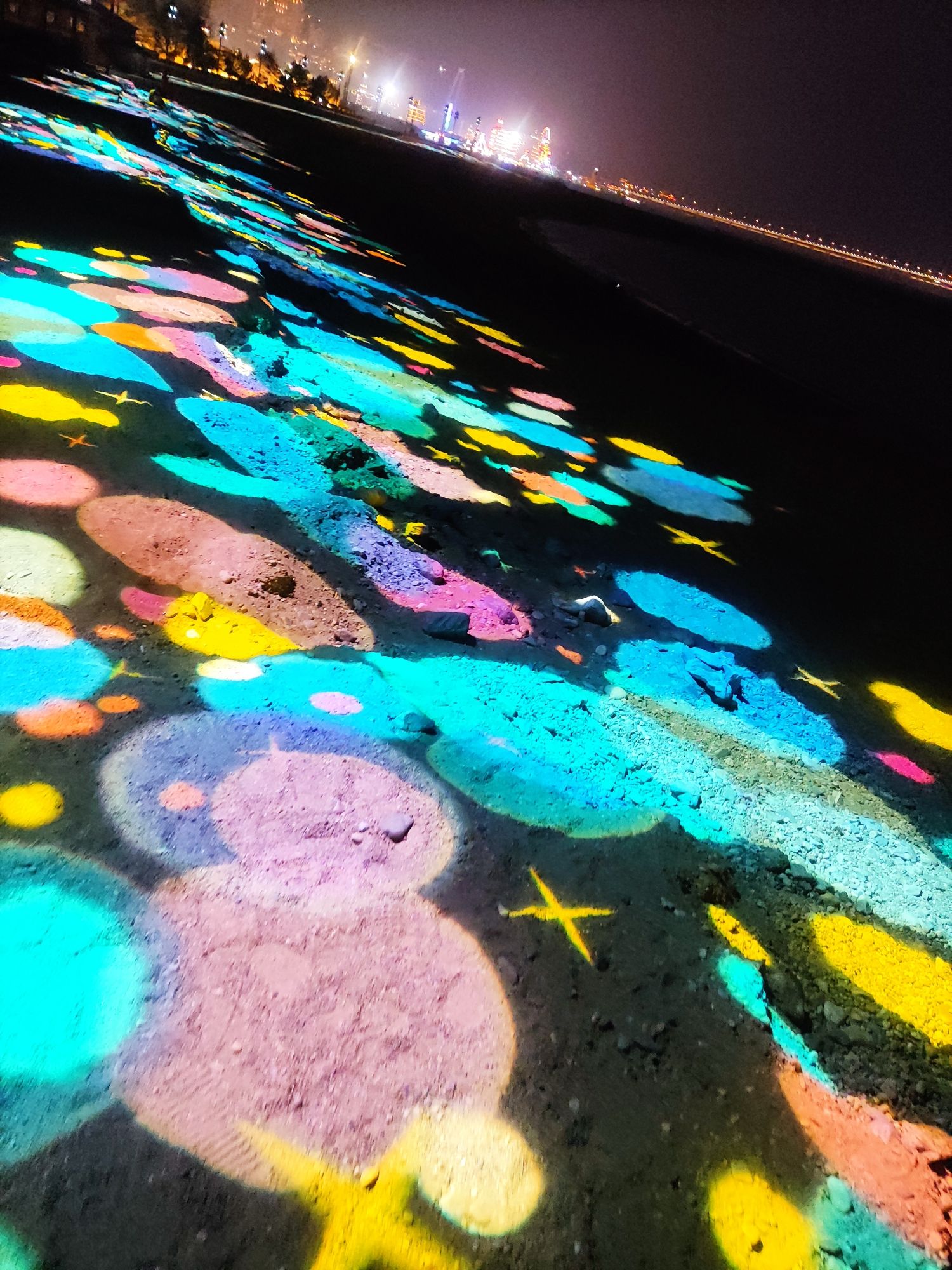 星海荧光海最佳打卡点旅行图片 2