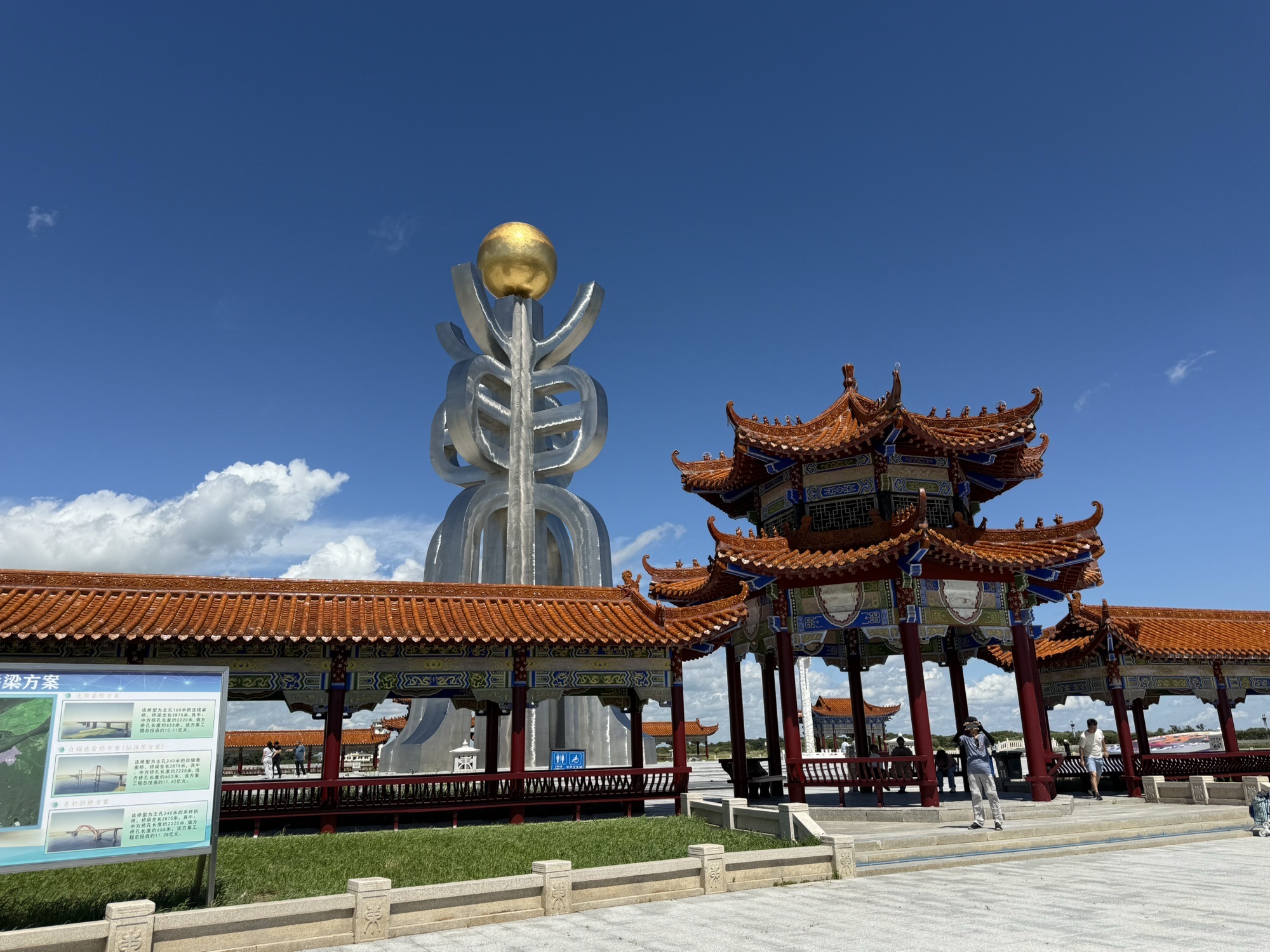 中国万里骑士东极碑(东极广场)