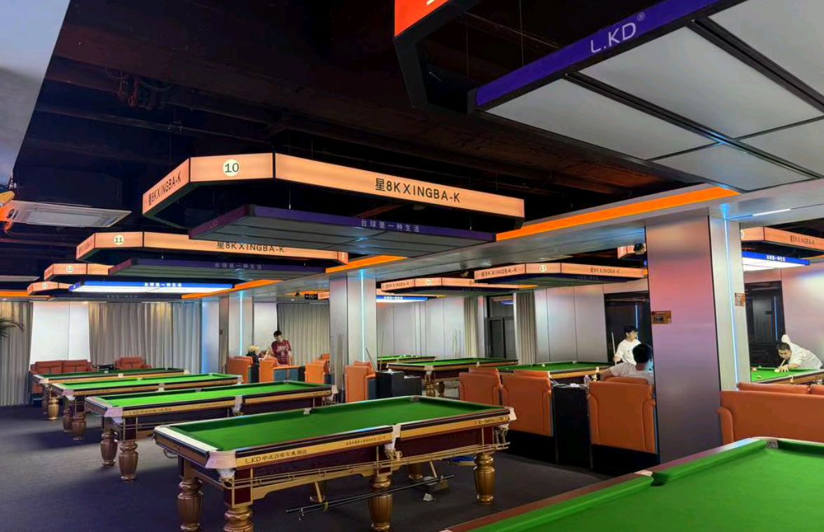 场地封面-星8K台球俱乐部(祈瑞店)