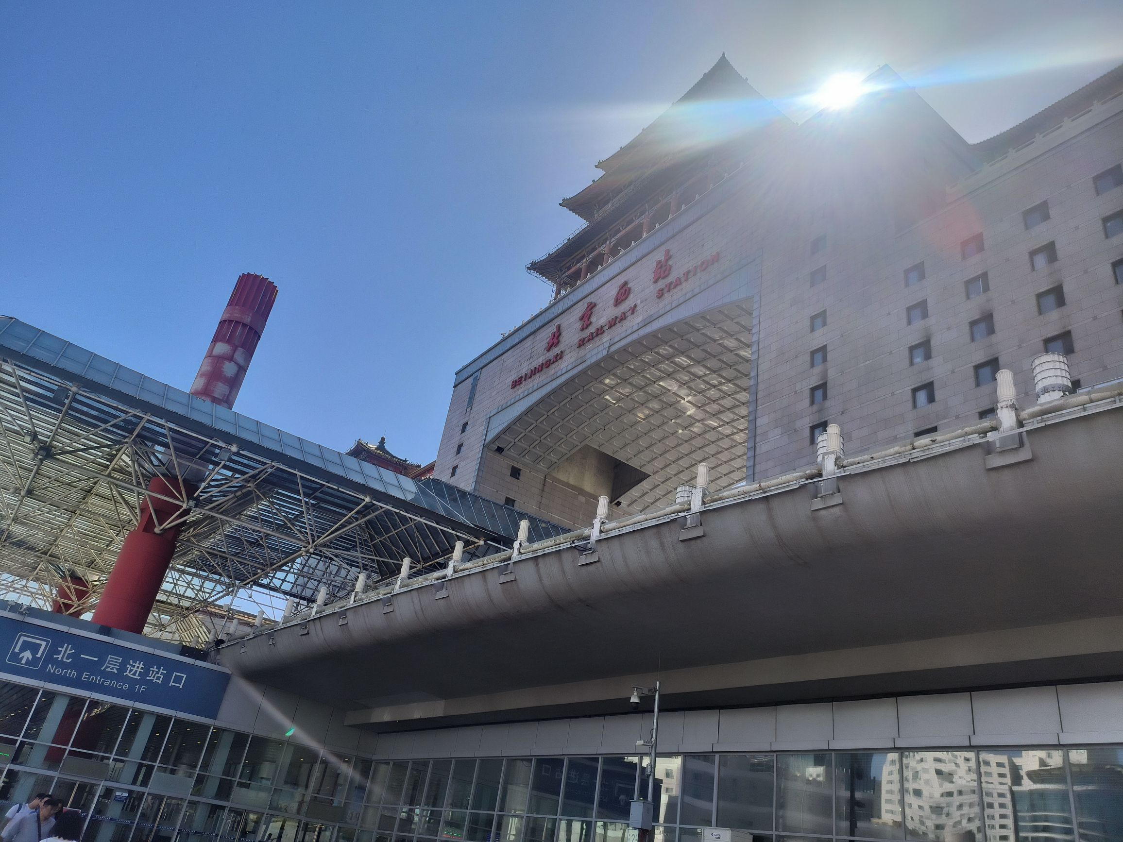 北京西站P1网约车上车区