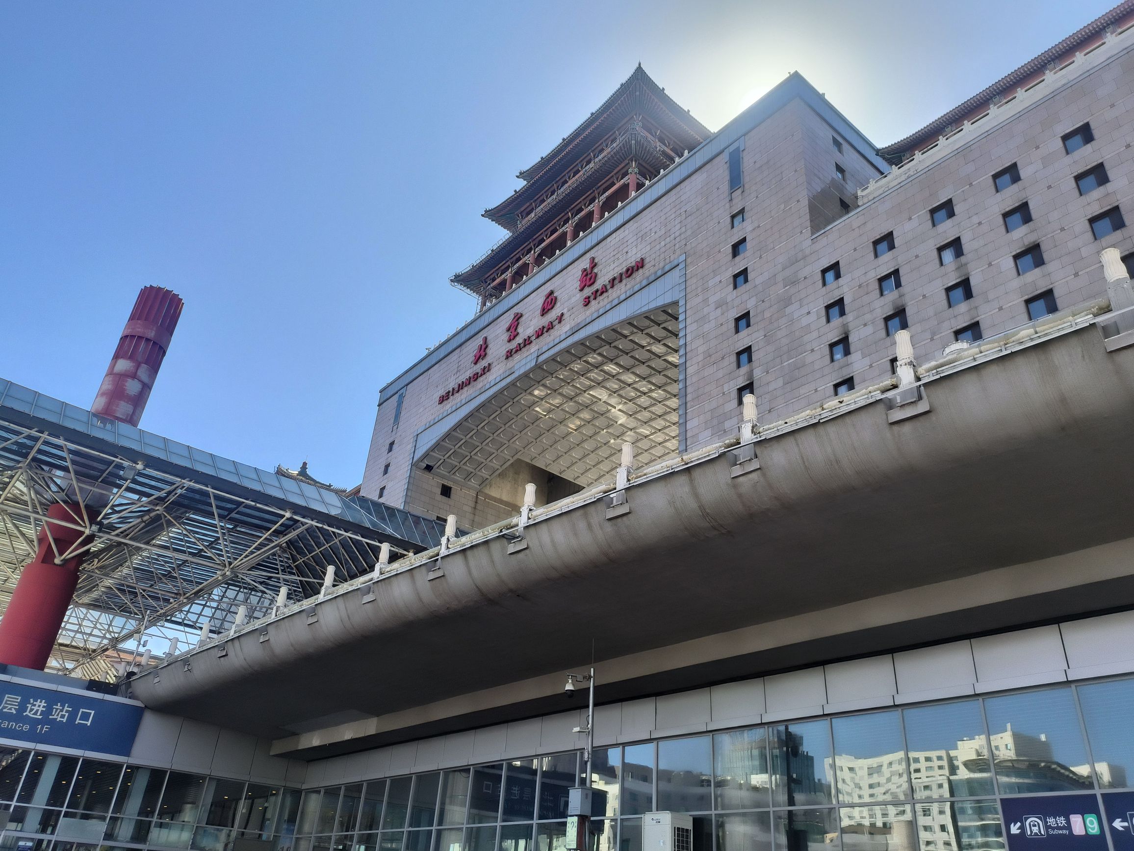 北京西站P1网约车上车区