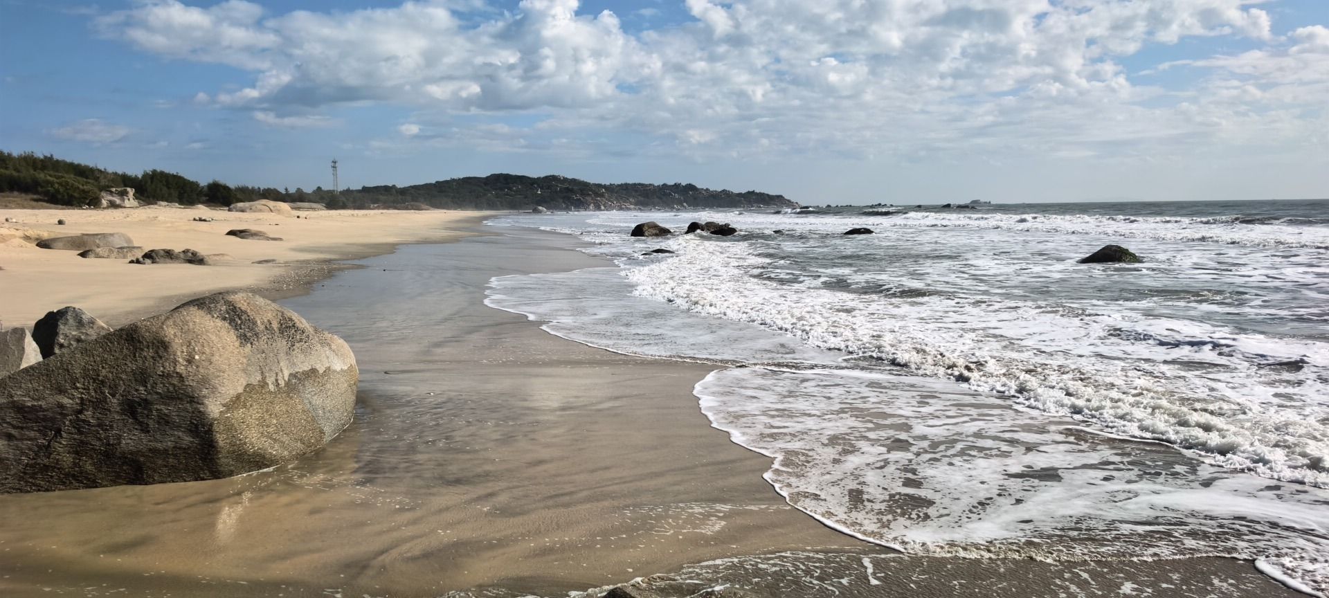 施公寮风车岛旅游景区浅水湾沙滩旅行图片 1