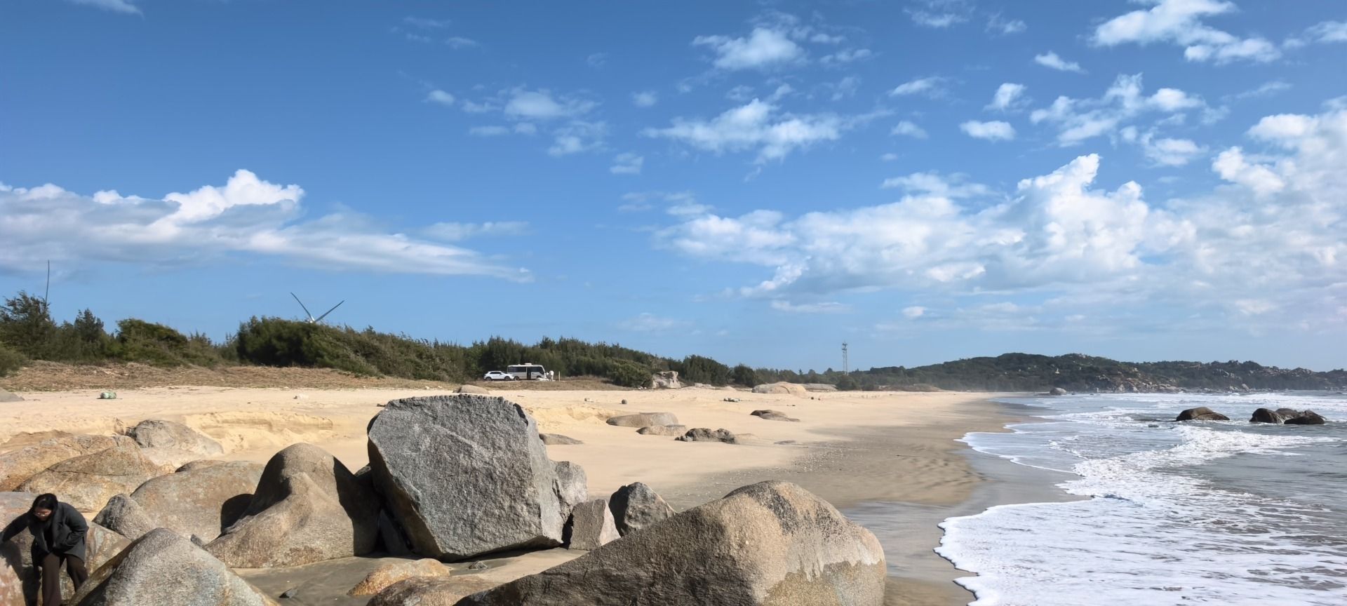 施公寮风车岛旅游景区浅水湾沙滩旅行图片 3