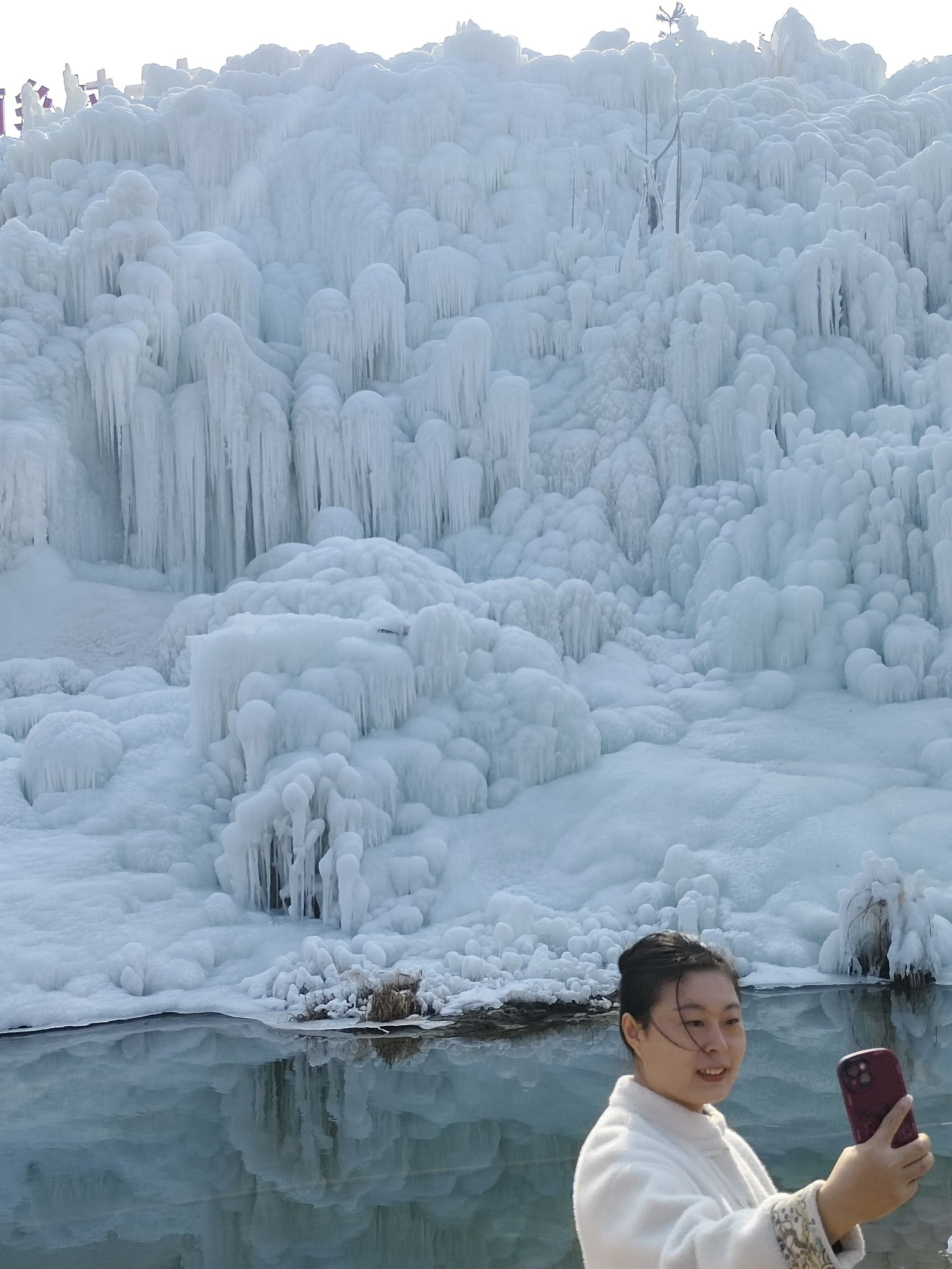 九里夼冰瀑布旅行图片 2
