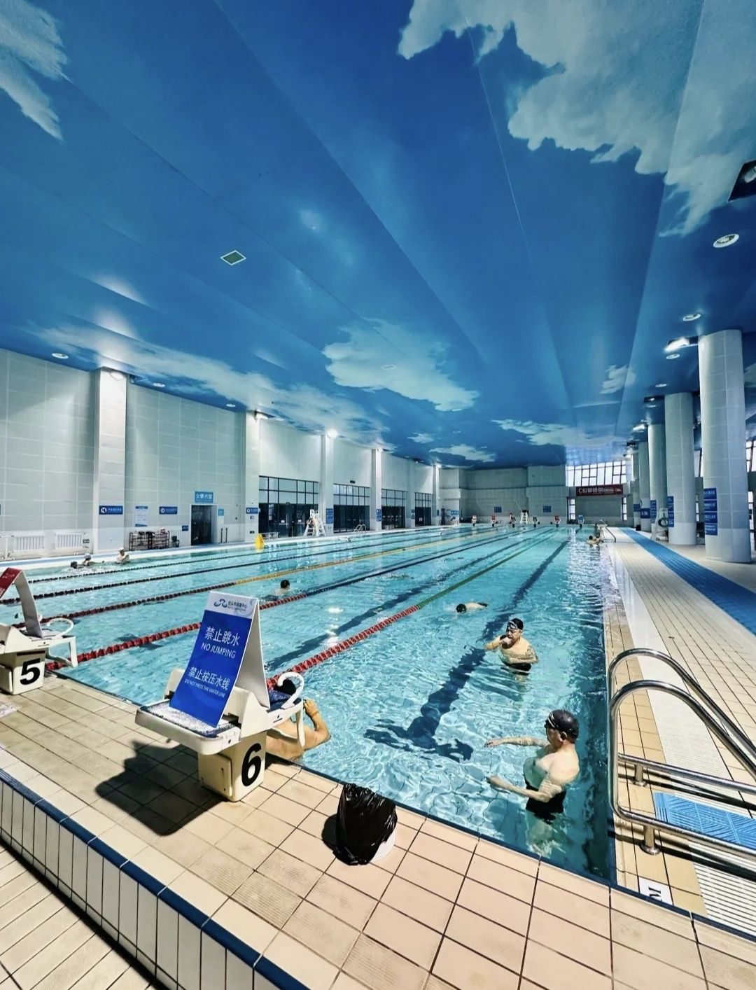 包头市体育中心-游泳馆