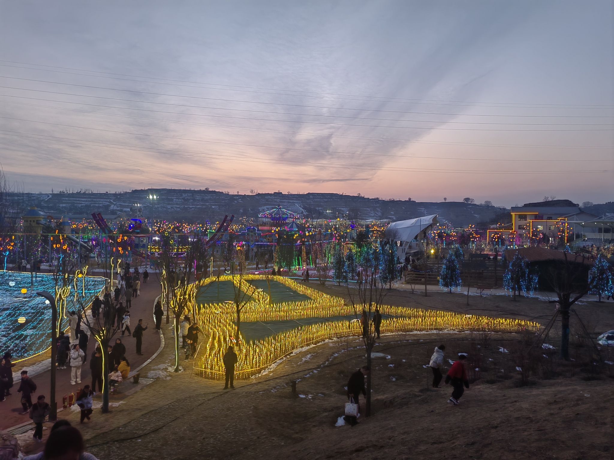 吕梁·千灯之夜游园会旅行图片 3