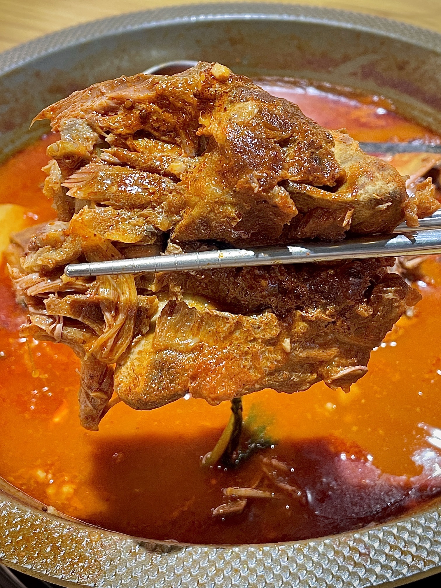 喇喇排骨火锅·传统韩式脊骨汤(和平里店) - 北新桥街道便民圈栖邻生活圈餐饮服务服务点实景照片