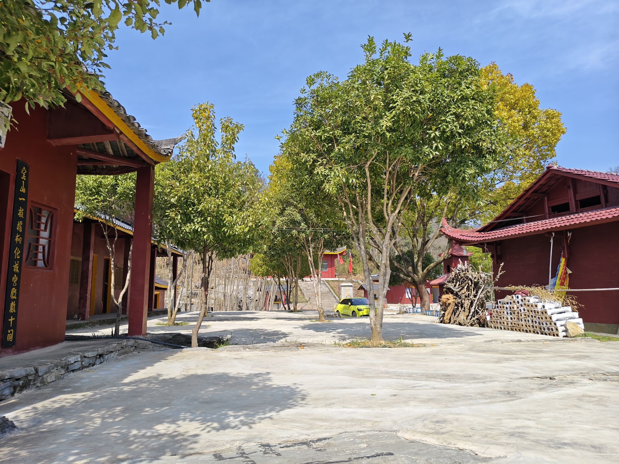 钟家铺清凉山庙实景照片