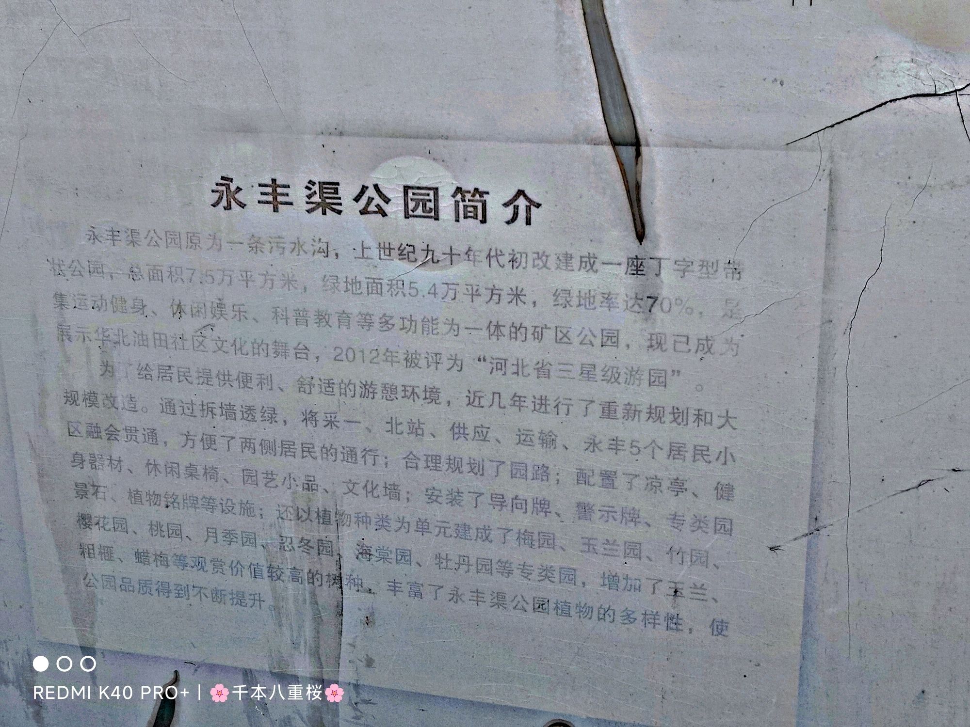 永丰渠公园旅行图片 1