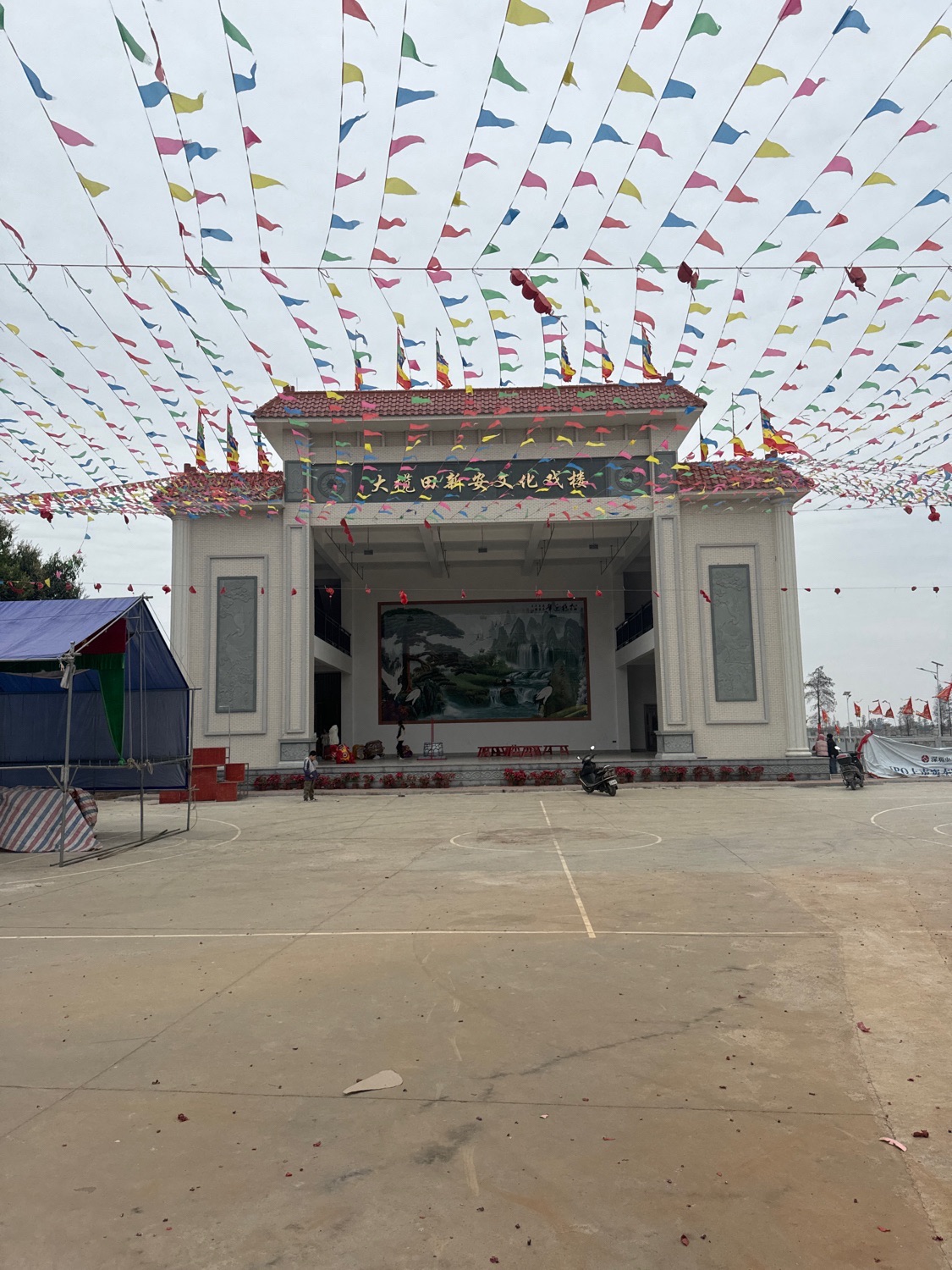 大榄田村文化广场旅行图片 3