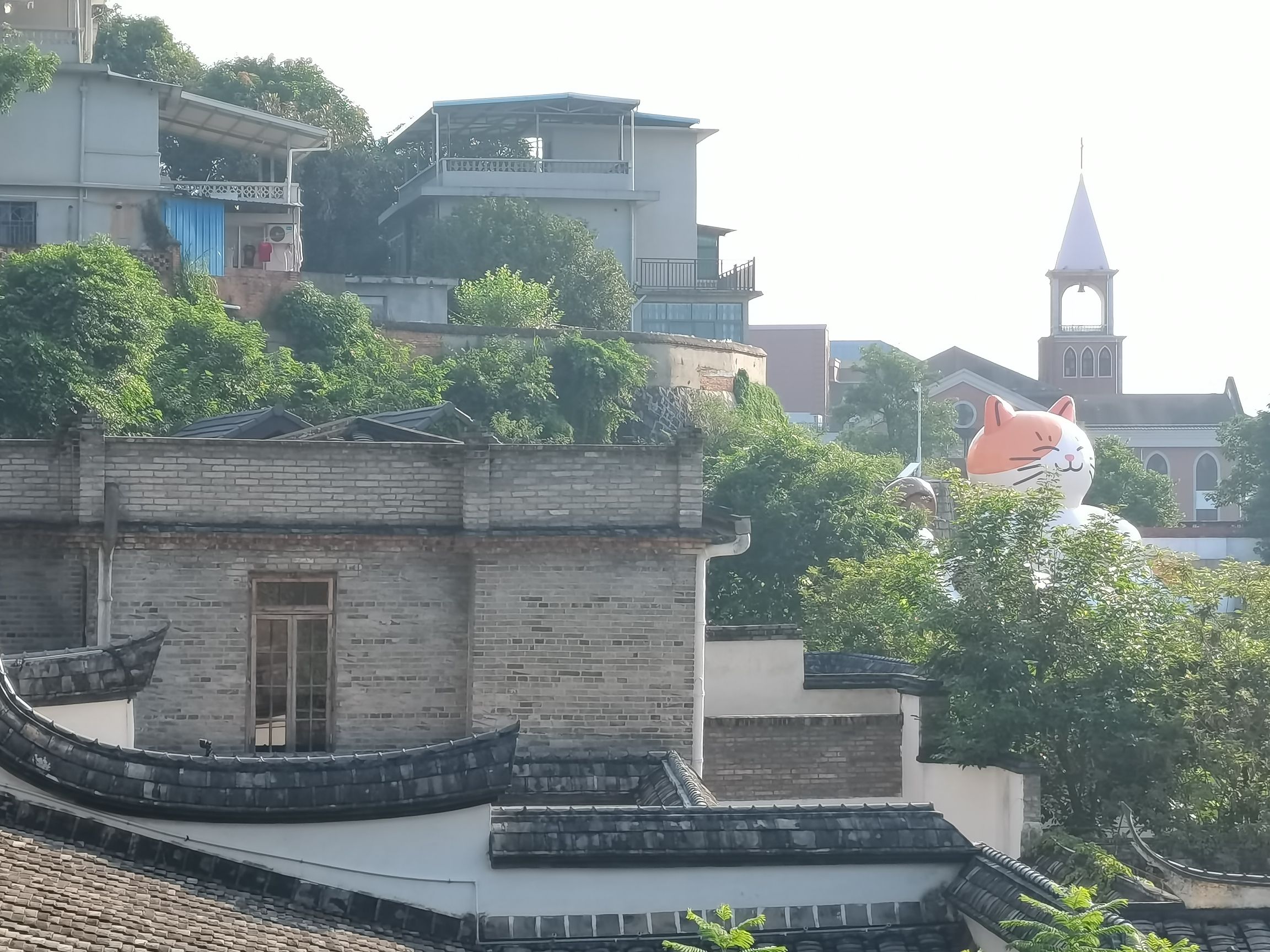 烟台山公园-观景台