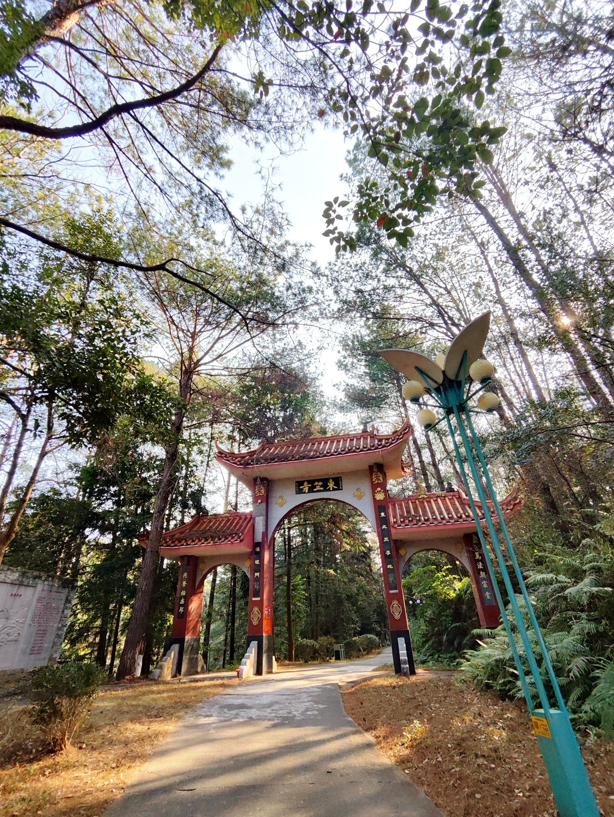 东竺寺实景照片