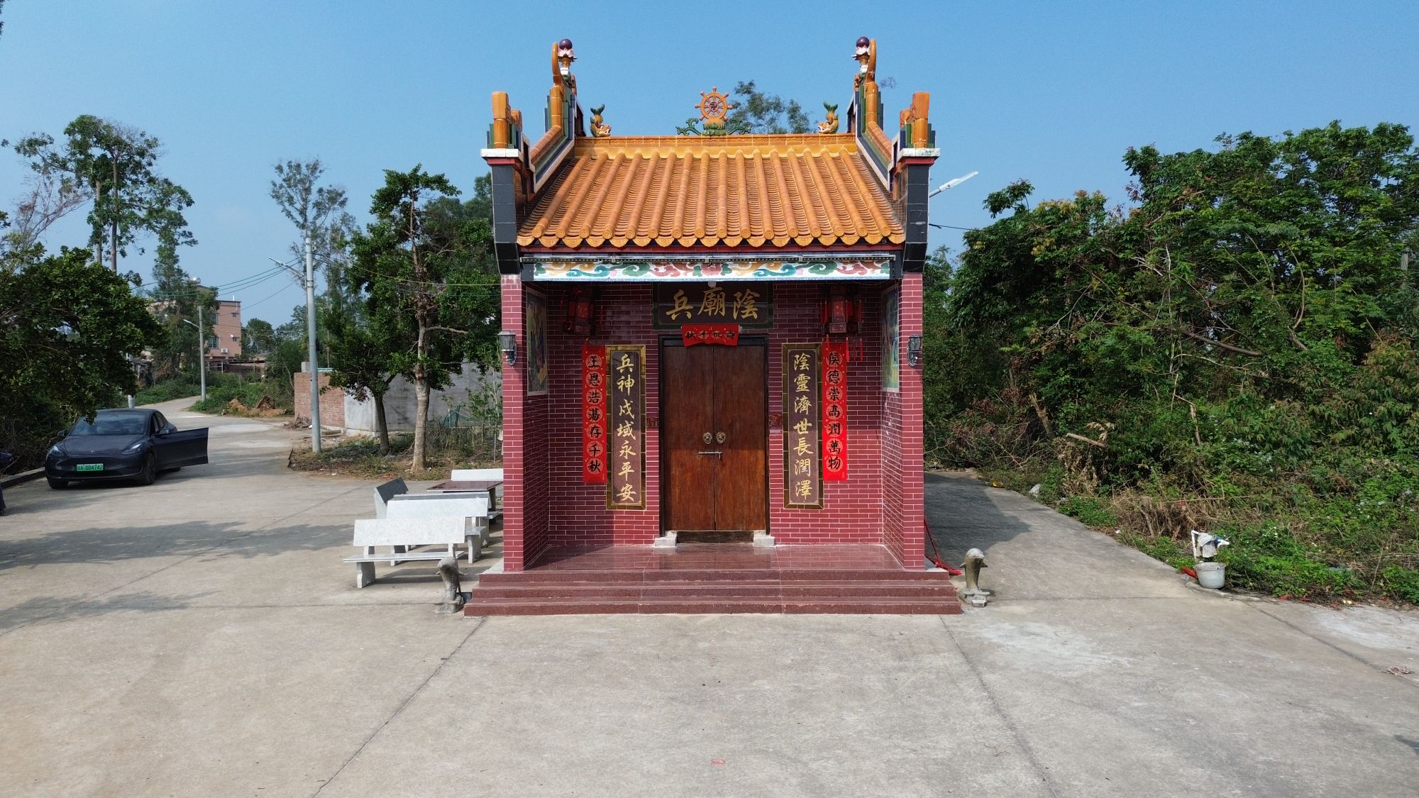 阴兵庙实景照片