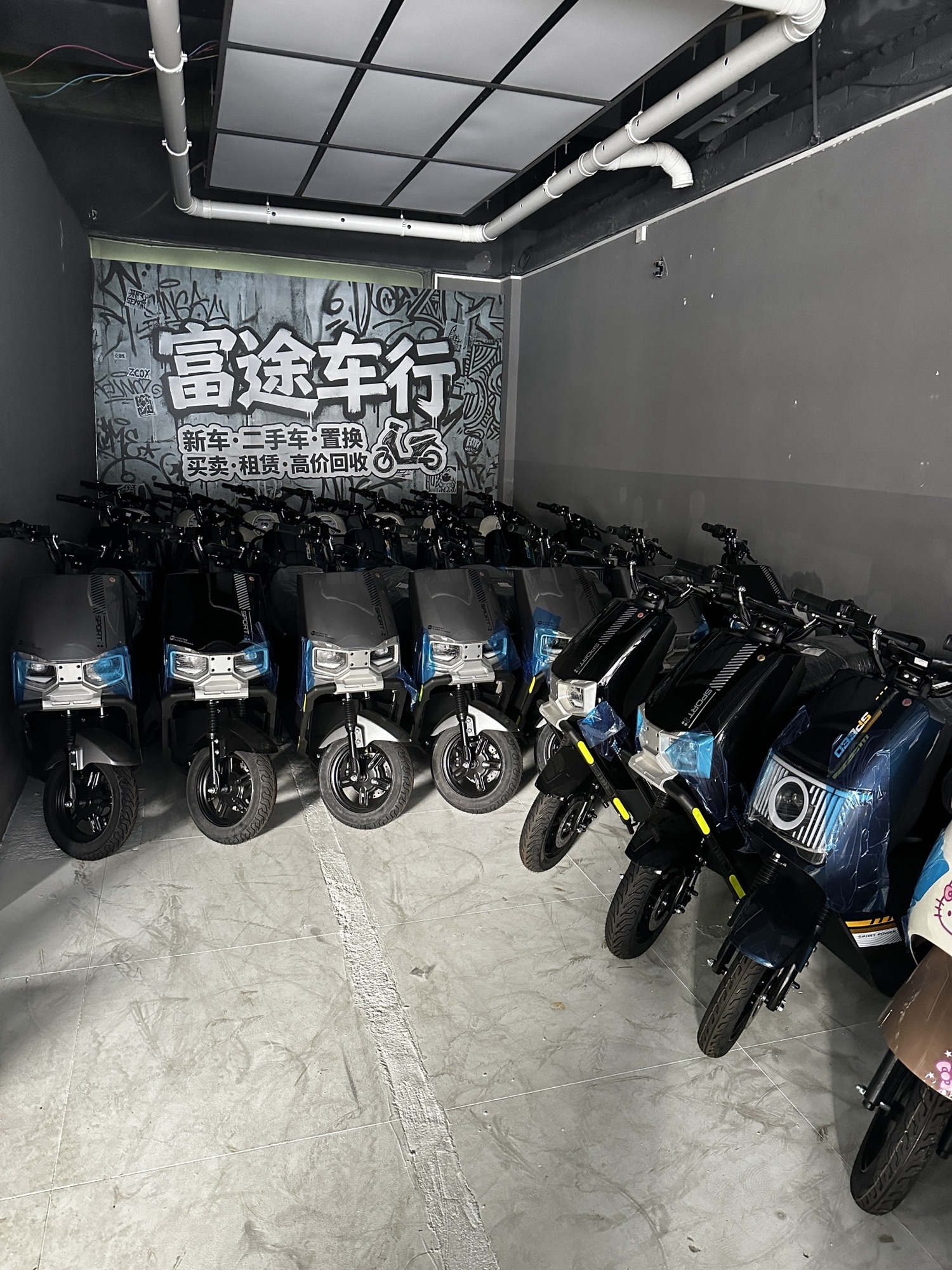 富途电动车租赁