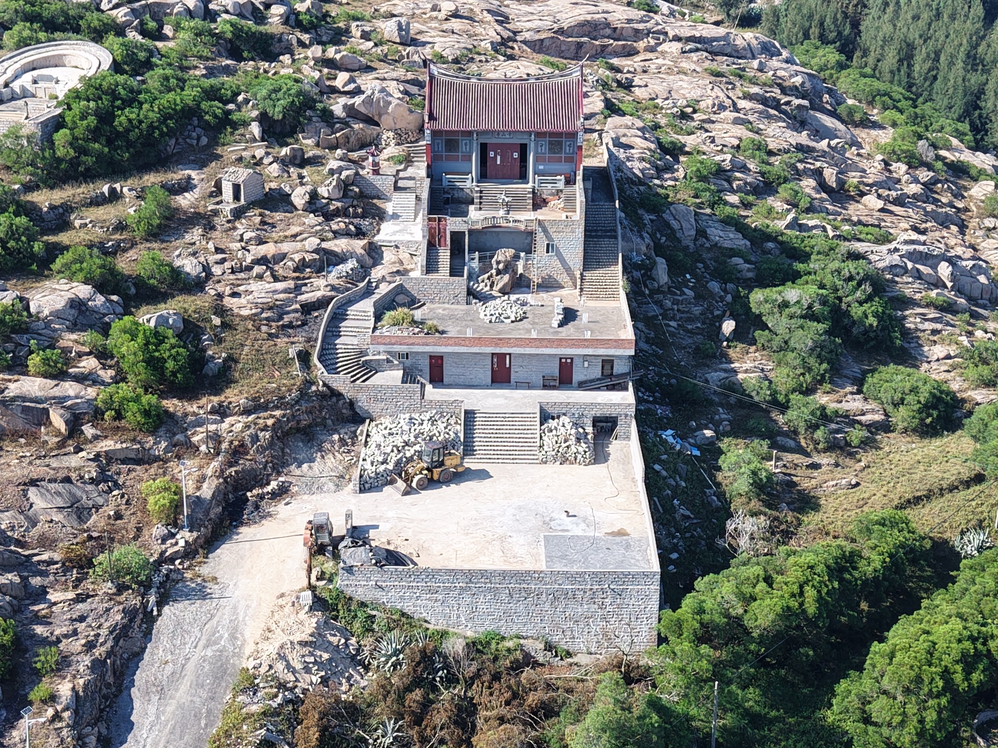 峰山寺实景照片
