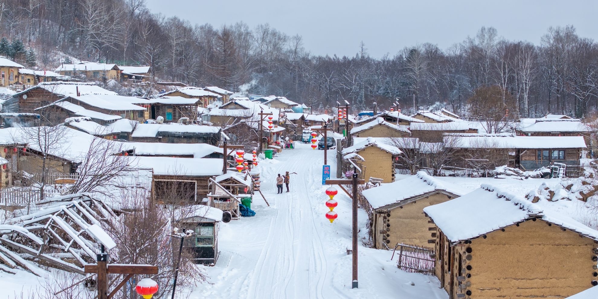 锦江木屋村-观景台