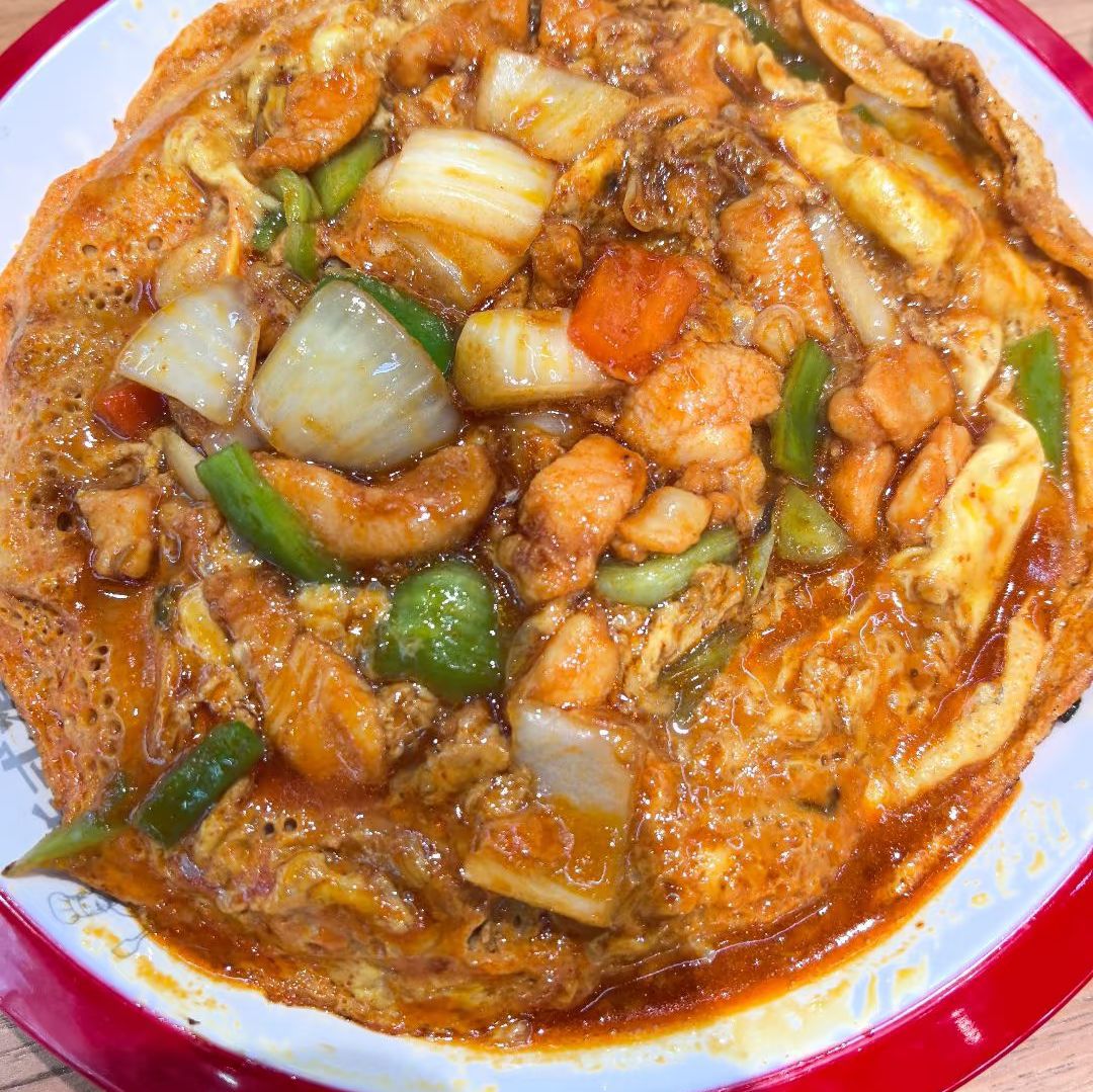 滑蛋饭