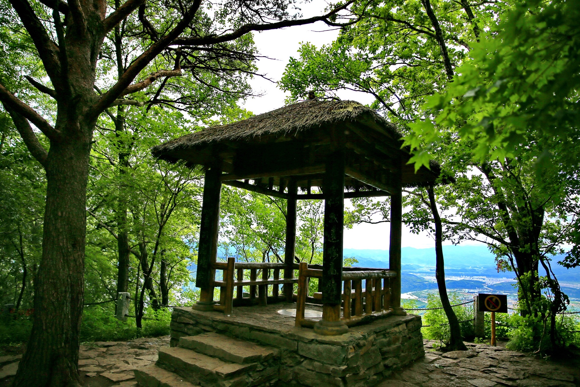 五女山景区-望江亭