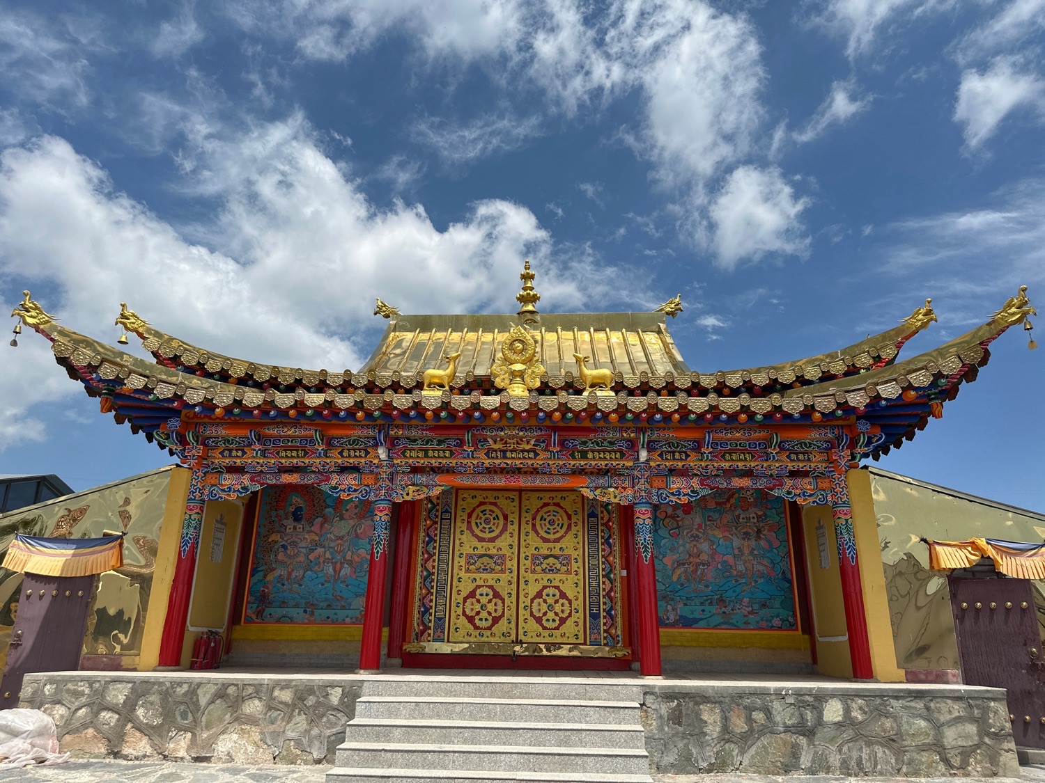 达隆寺实景照片