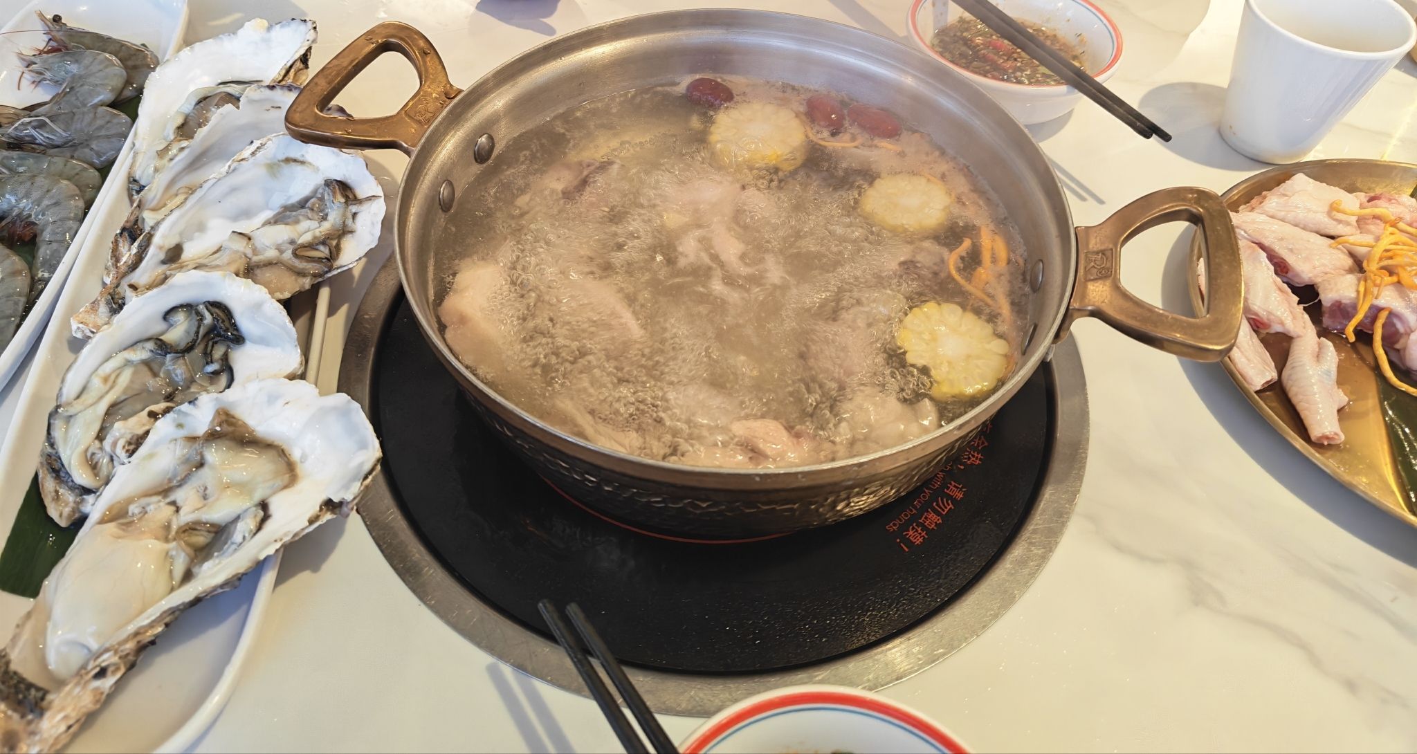 琼小鲜脆皮文昌鸡火锅(西岛店)